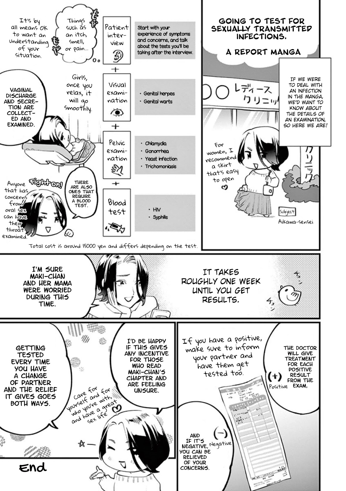 Sensei de ○○ shicha Ikemasen! Chapter 10.2 page 1 - Chapter 10.2: Going to test for sexually transmitted infections