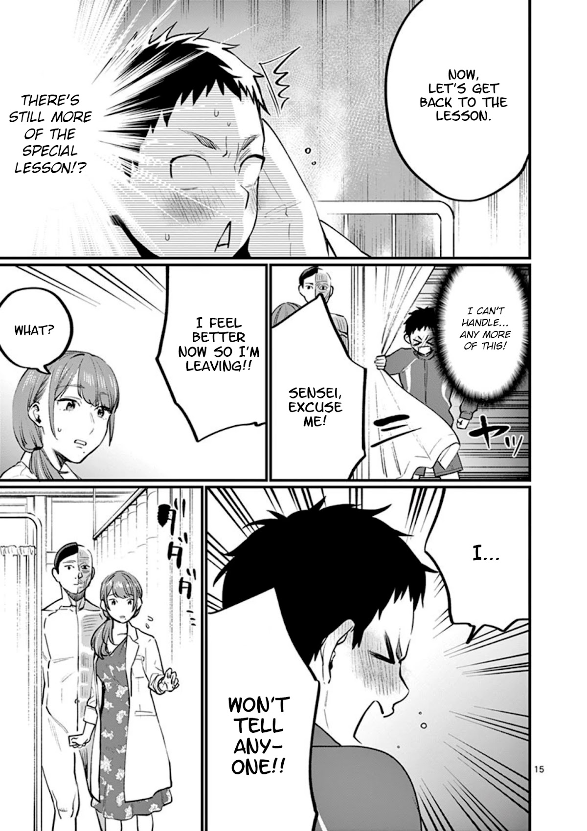 Sensei de ○○ shicha Ikemasen! Chapter 10 page 15 - Chapter 10: You need practice even if you're inexperienced, right?