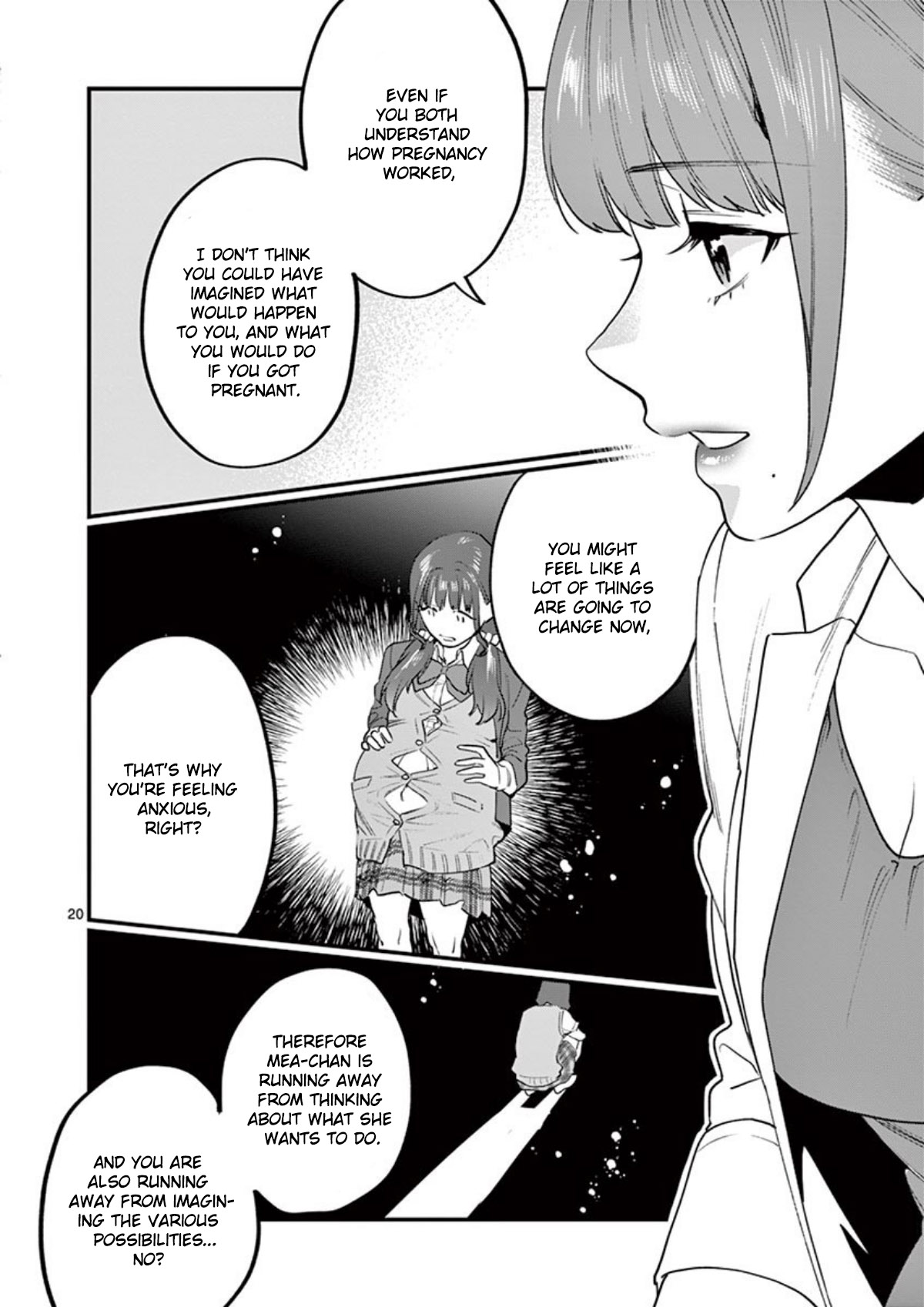 Sensei de ○○ shicha Ikemasen! Chapter 12 page 21 - Chapter 12: 2-A Nishino Taiga "Sensei, I think I might become a father!"