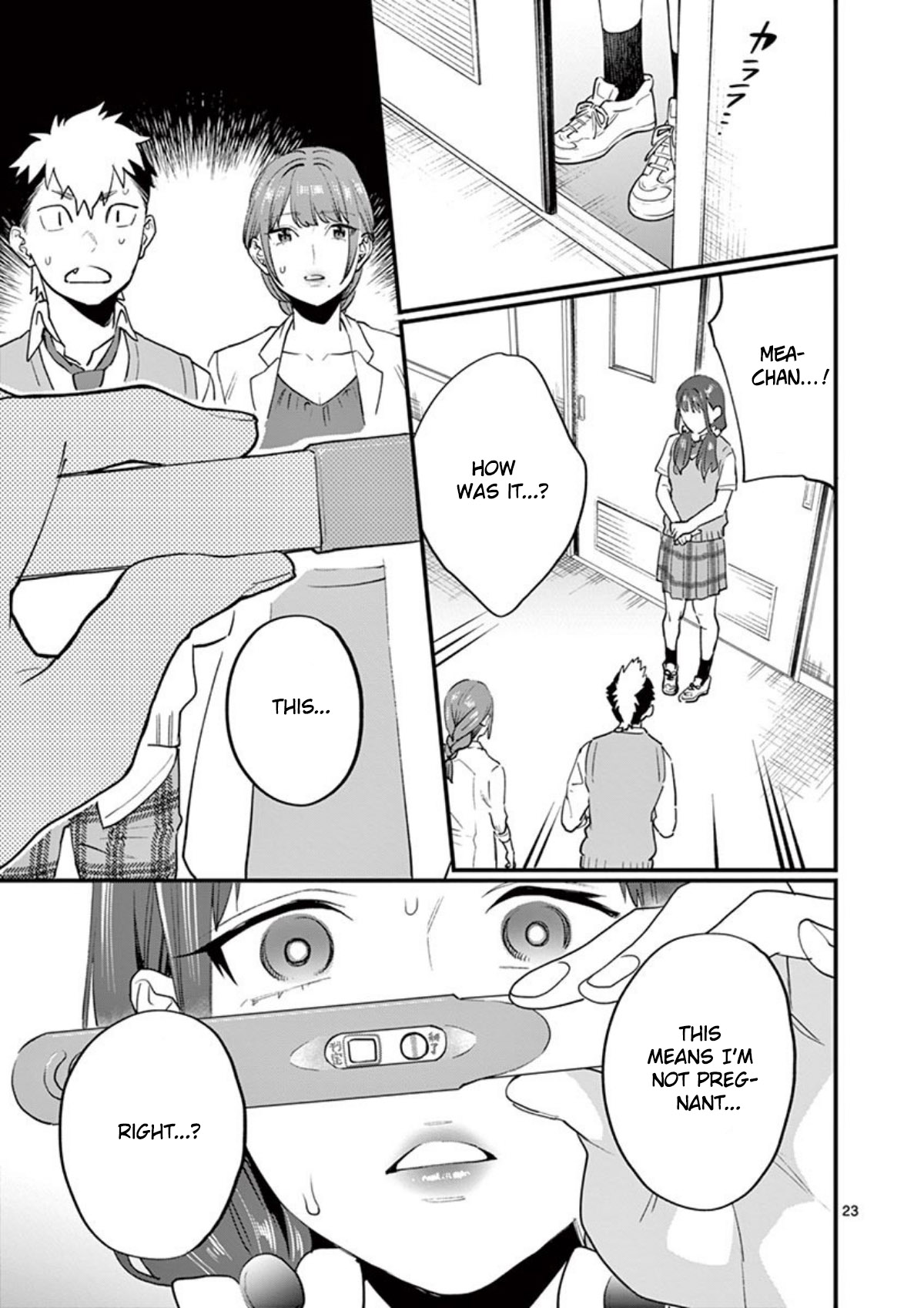 Sensei de ○○ shicha Ikemasen! Chapter 12 page 24 - Chapter 12: 2-A Nishino Taiga "Sensei, I think I might become a father!"