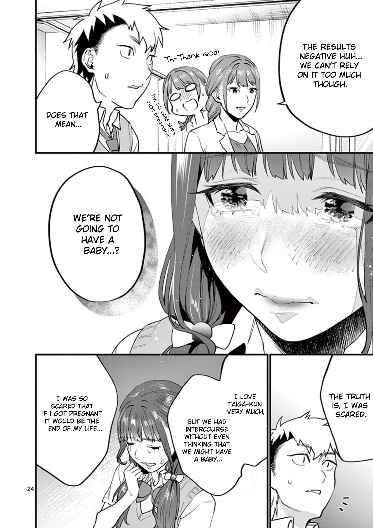 Sensei de ○○ shicha Ikemasen! Chapter 12 page 25 - Chapter 12: 2-A Nishino Taiga "Sensei, I think I might become a father!"