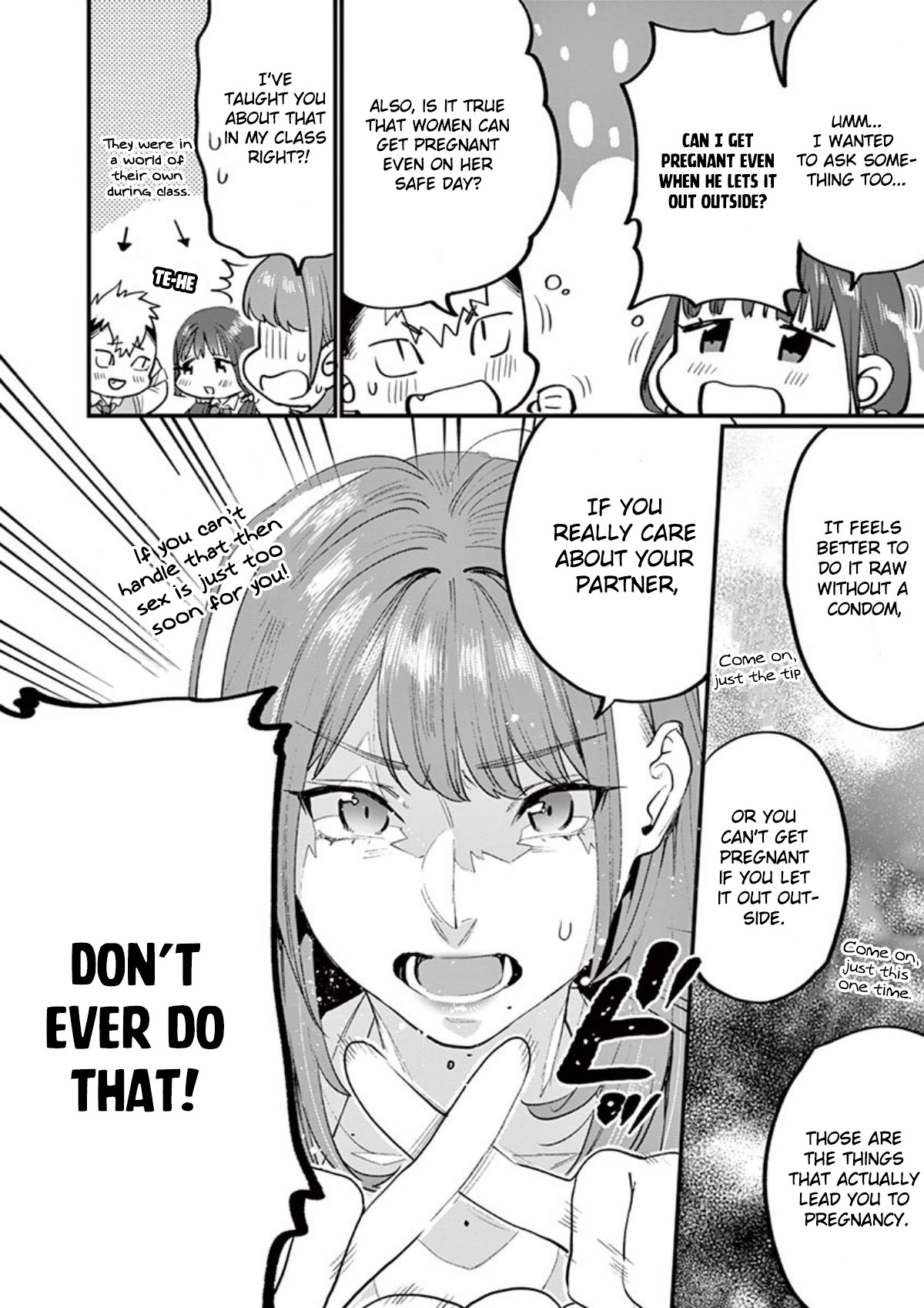 Sensei de ○○ shicha Ikemasen! Chapter 12 page 29 - Chapter 12: 2-A Nishino Taiga "Sensei, I think I might become a father!"