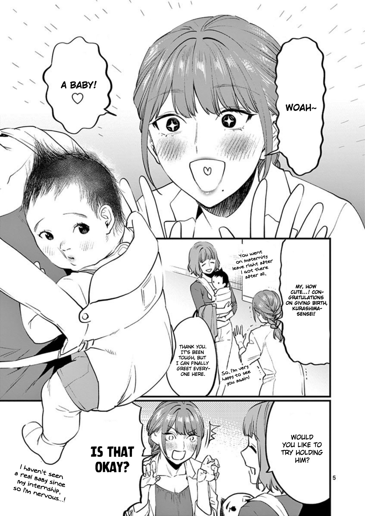 Sensei de ○○ shicha Ikemasen! Chapter 12 page 6 - Chapter 12: 2-A Nishino Taiga "Sensei, I think I might become a father!"