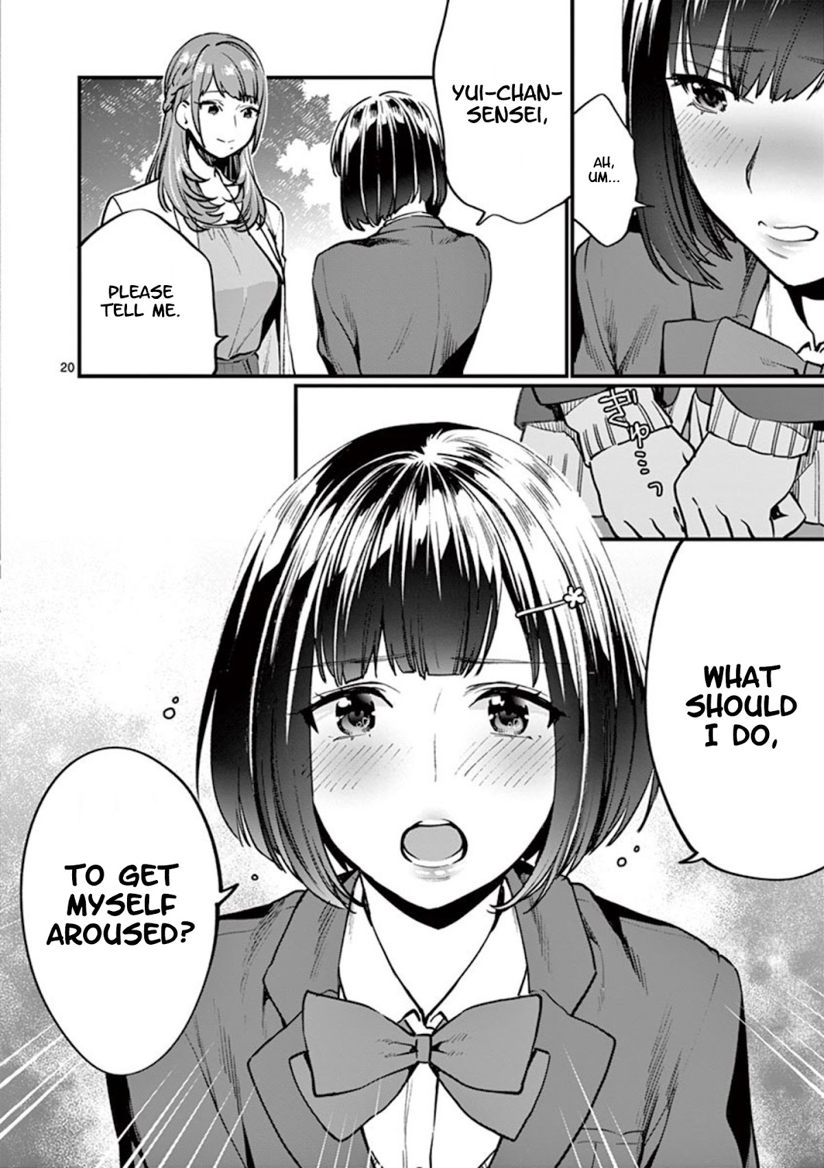 Sensei de ○○ shicha Ikemasen! Chapter 2 page 20 - Chapter 2: Sensei, do you ever want to have sex?