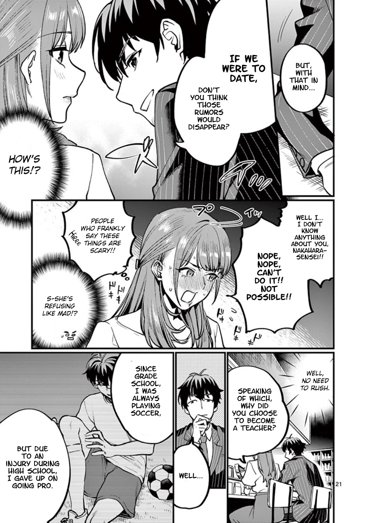 Sensei de ○○ shicha Ikemasen! Chapter 3 page 21 - Chapter 3: Sensei, can we do it as teachers?