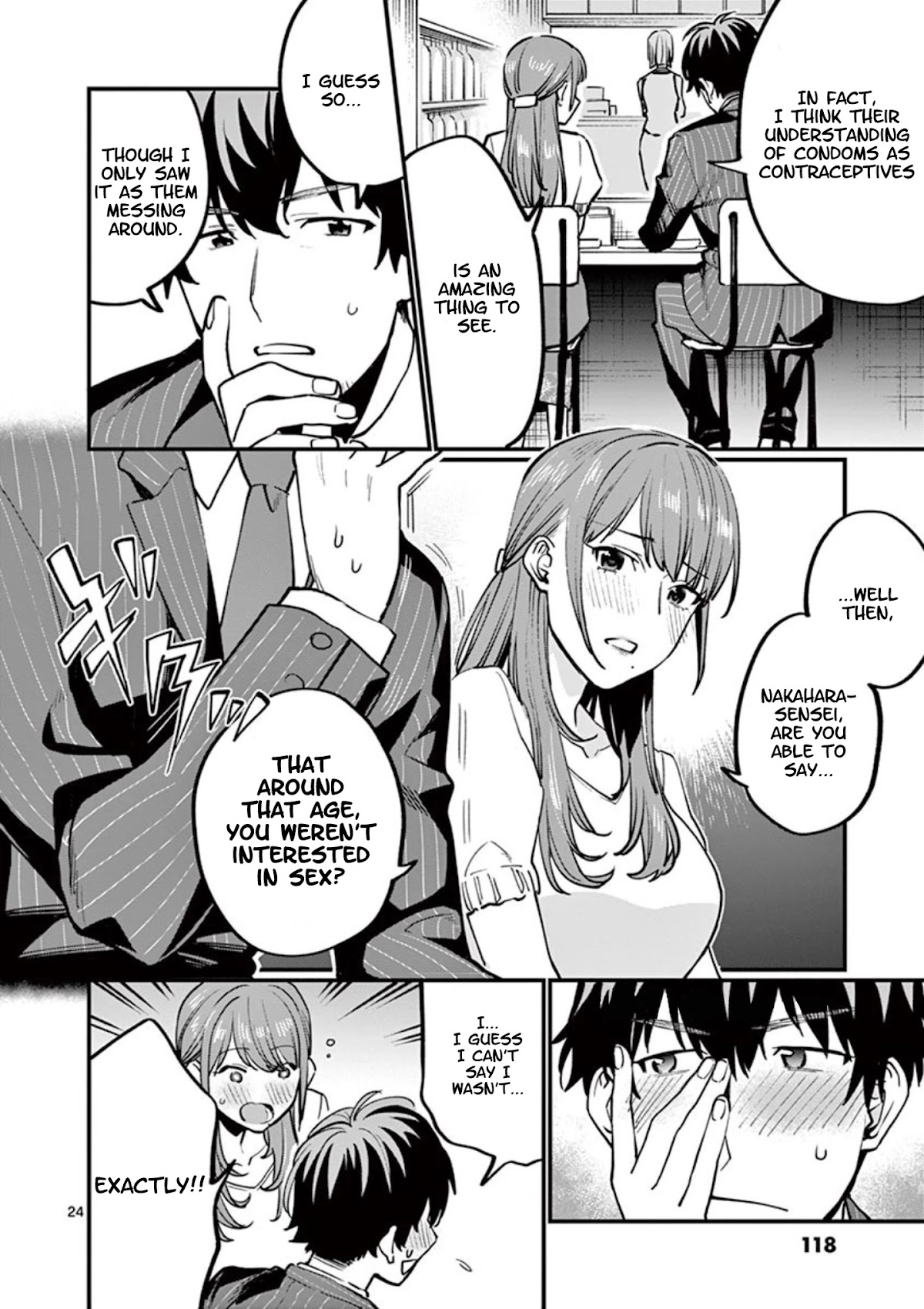 Sensei de ○○ shicha Ikemasen! Chapter 3 page 24 - Chapter 3: Sensei, can we do it as teachers?