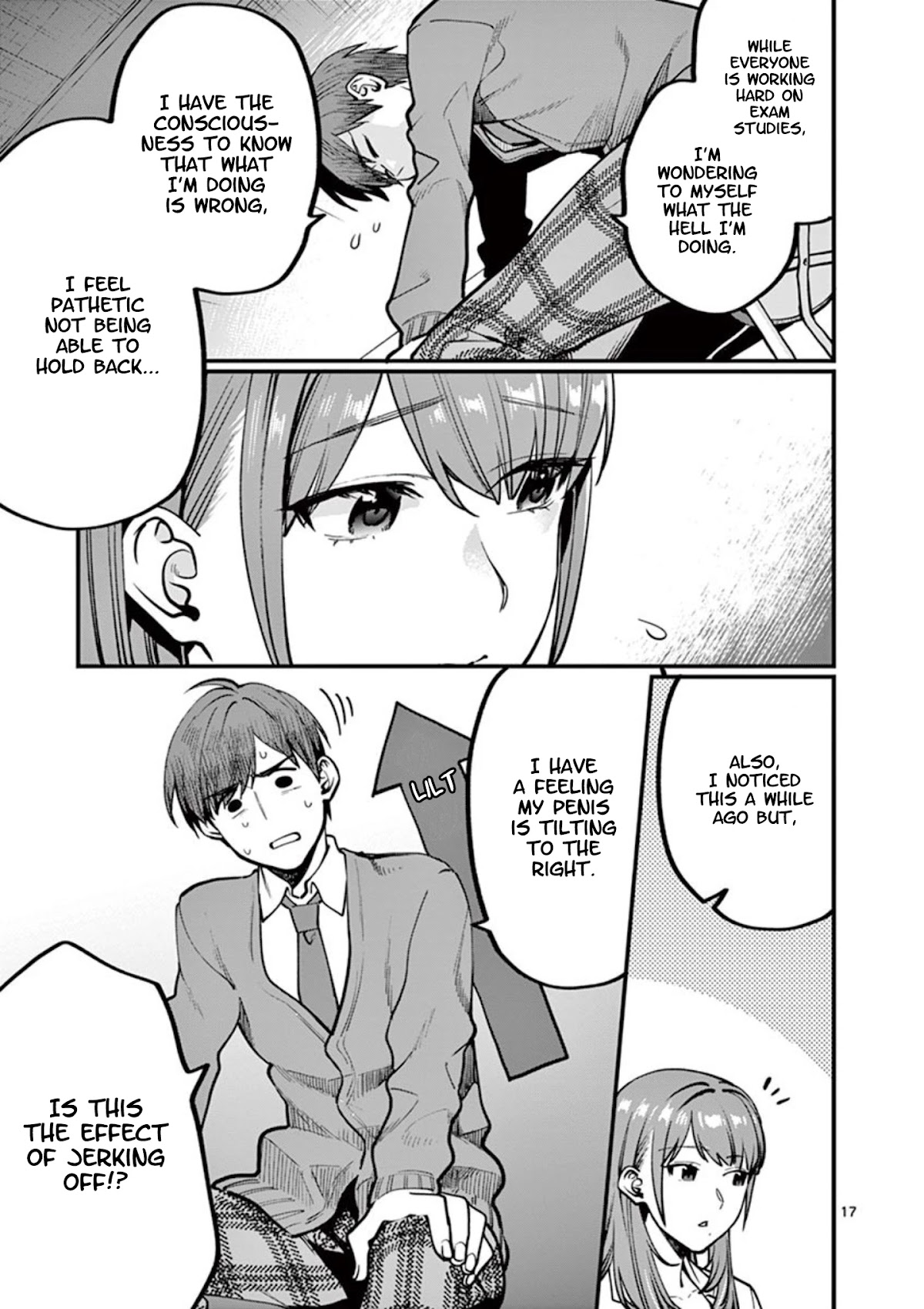 Sensei de ○○ shicha Ikemasen! Chapter 4 page 17 - Chapter 4: Sensei, I can't get a grip on studying because of masturbation!