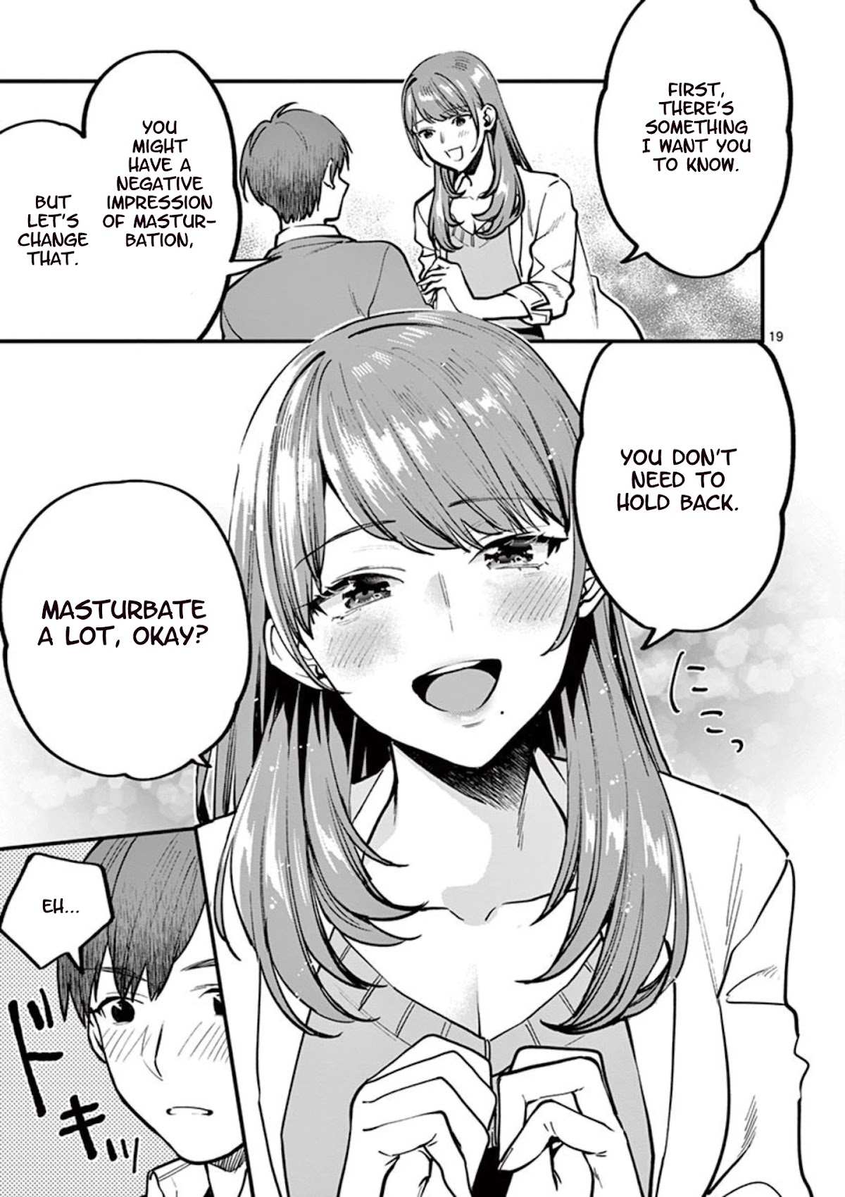 Sensei de ○○ shicha Ikemasen! Chapter 4 page 19 - Chapter 4: Sensei, I can't get a grip on studying because of masturbation!