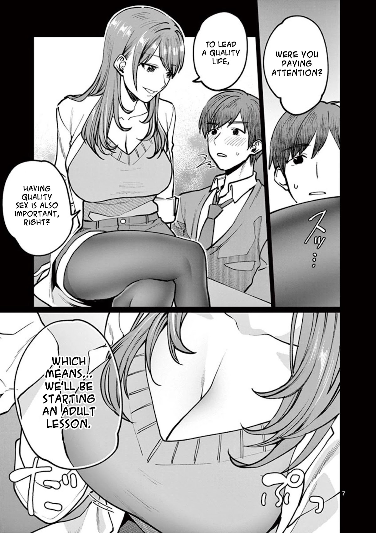 Sensei de ○○ shicha Ikemasen! Chapter 4 page 7 - Chapter 4: Sensei, I can't get a grip on studying because of masturbation!