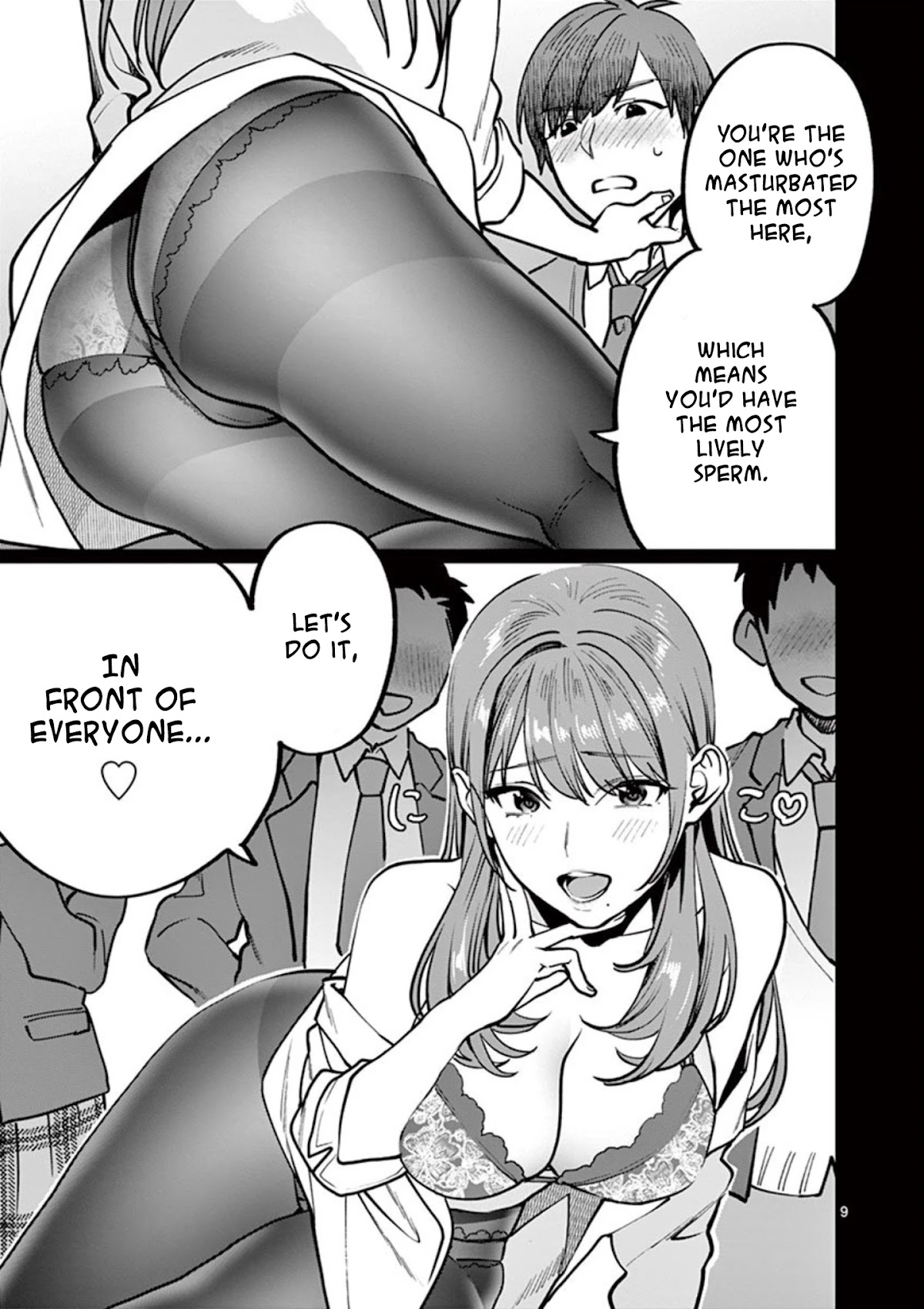 Sensei de ○○ shicha Ikemasen! Chapter 4 page 9 - Chapter 4: Sensei, I can't get a grip on studying because of masturbation!
