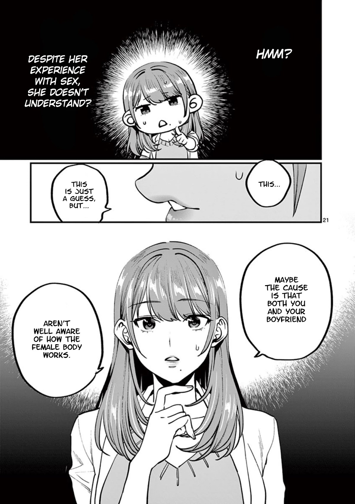 Sensei de ○○ shicha Ikemasen! Chapter 5 page 21 - Chapter 5: Sensei, did your first time feel good?