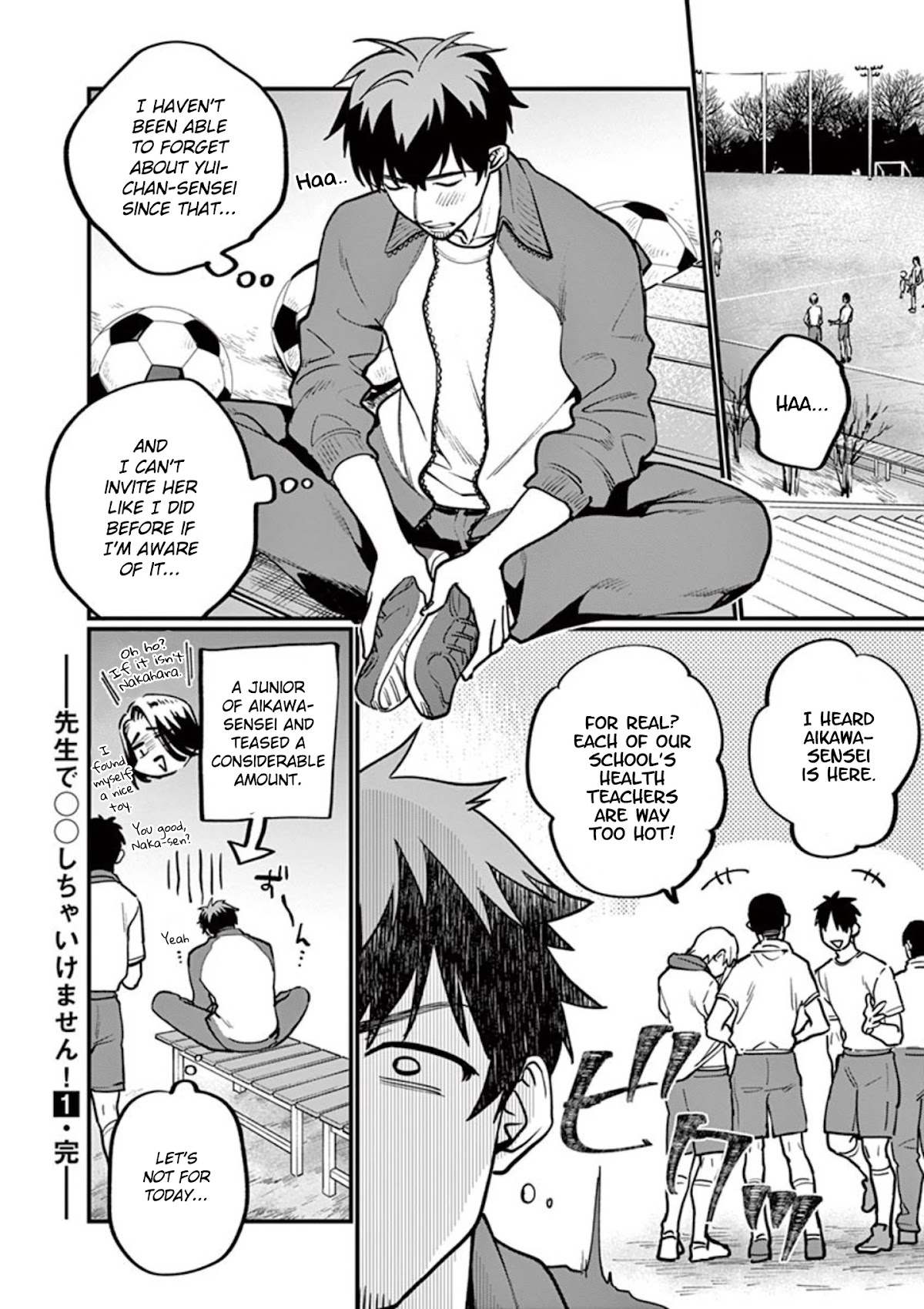 Sensei de ○○ shicha Ikemasen! Chapter 5 page 30 - Chapter 5: Sensei, did your first time feel good?