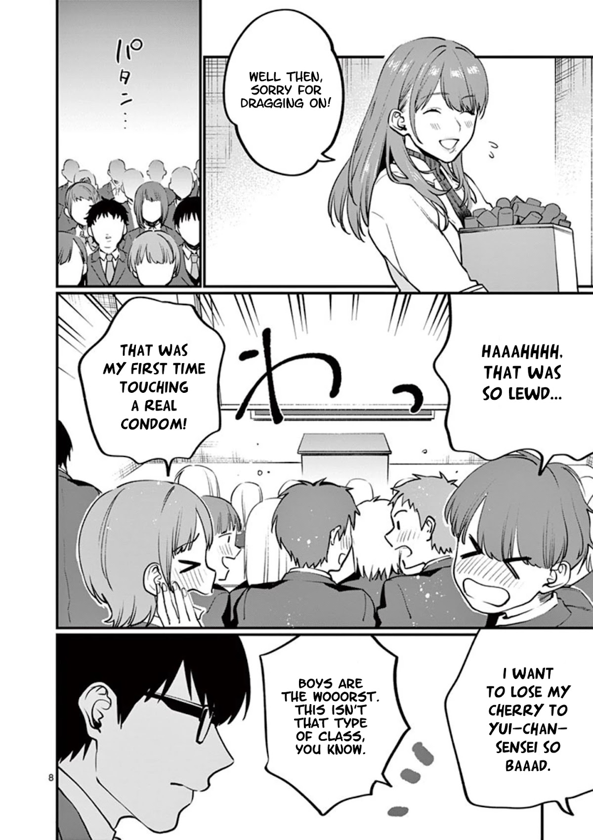 Sensei de ○○ shicha Ikemasen! Chapter 6 page 10 - Chapter 6: Sensei, how do I put on a condom?