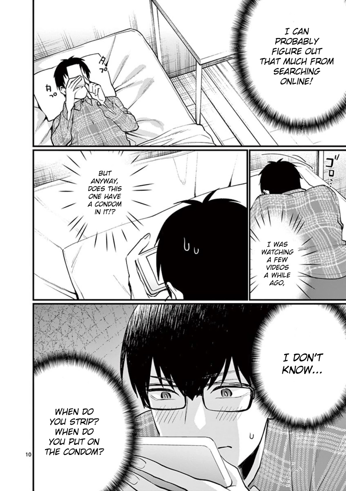 Sensei de ○○ shicha Ikemasen! Chapter 6 page 12 - Chapter 6: Sensei, how do I put on a condom?