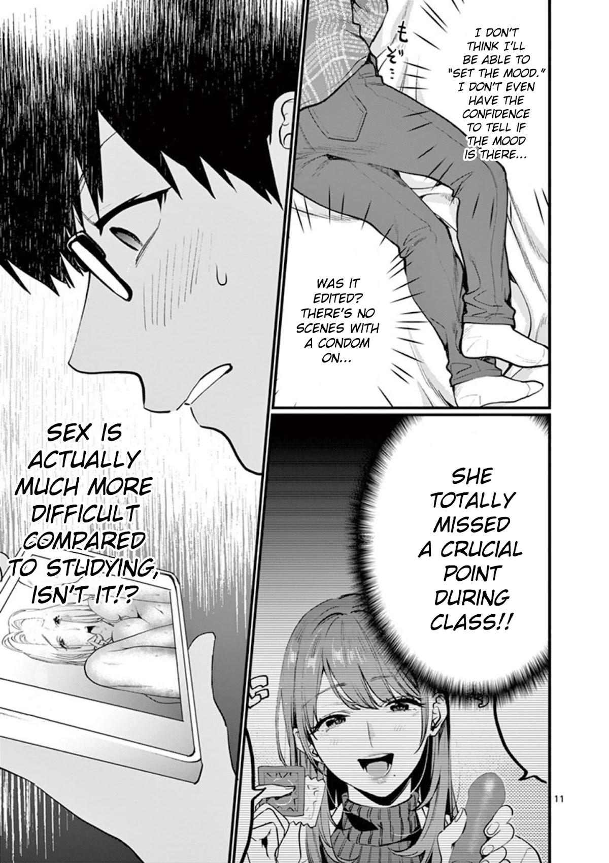 Sensei de ○○ shicha Ikemasen! Chapter 6 page 13 - Chapter 6: Sensei, how do I put on a condom?