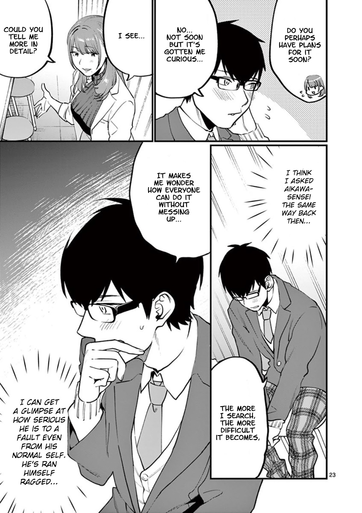 Sensei de ○○ shicha Ikemasen! Chapter 6 page 25 - Chapter 6: Sensei, how do I put on a condom?
