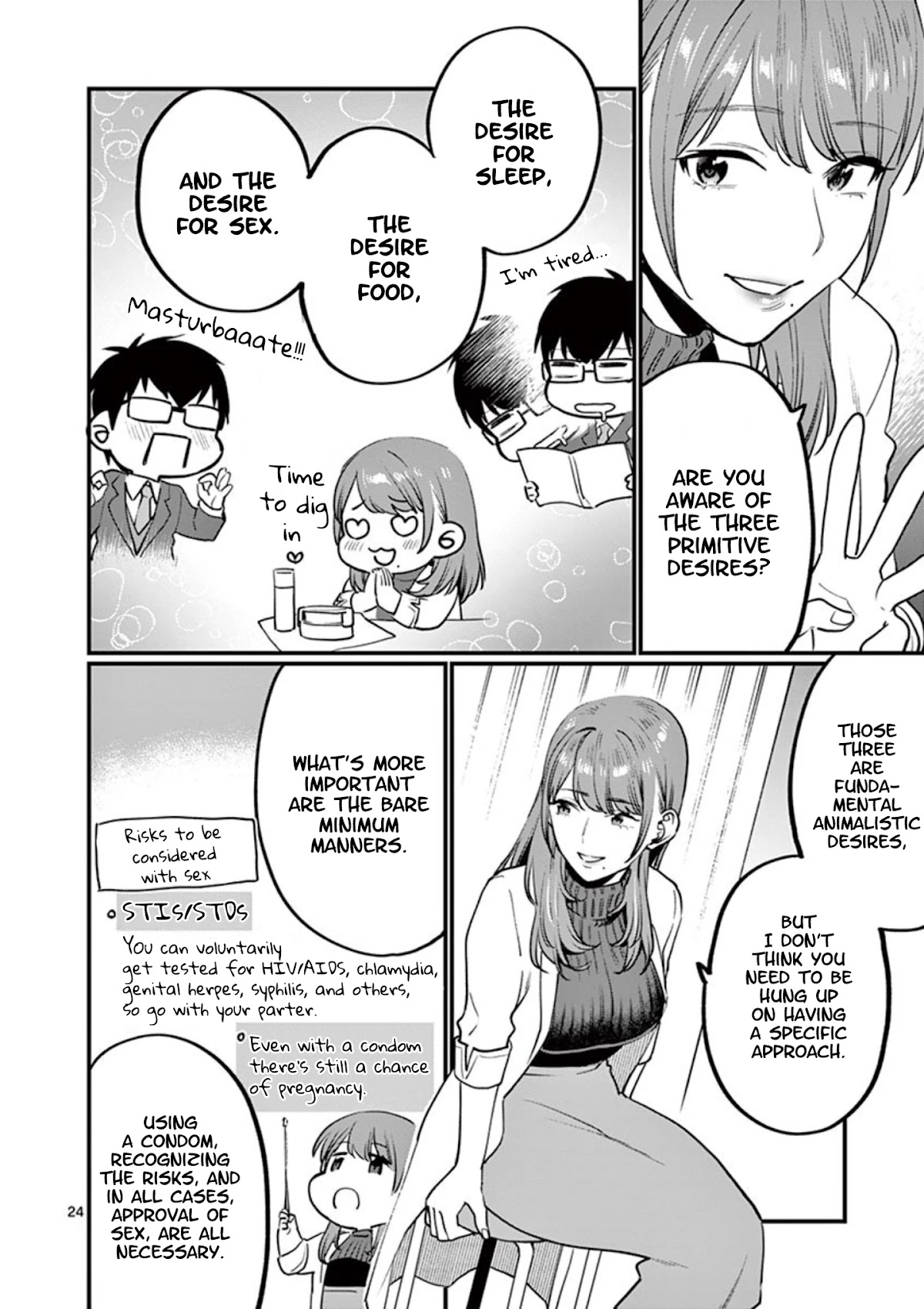 Sensei de ○○ shicha Ikemasen! Chapter 6 page 26 - Chapter 6: Sensei, how do I put on a condom?