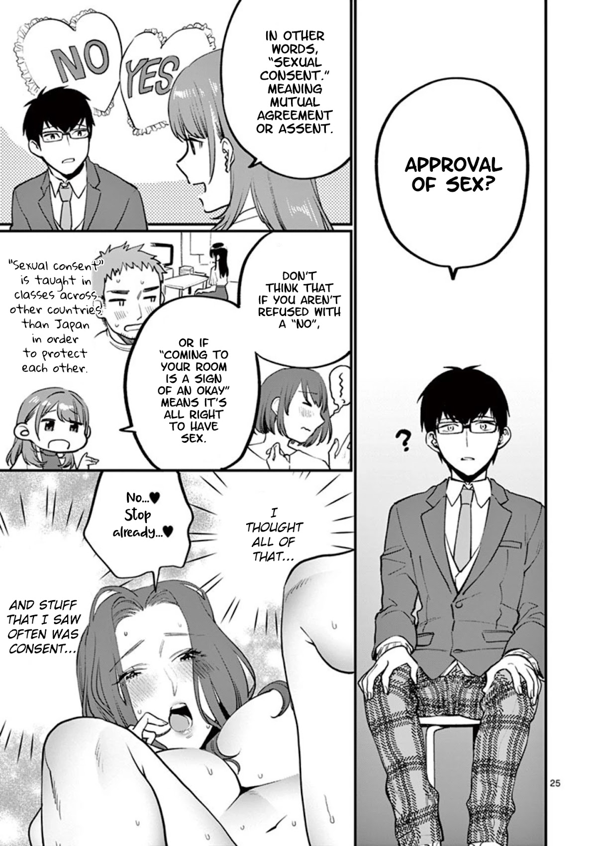 Sensei de ○○ shicha Ikemasen! Chapter 6 page 27 - Chapter 6: Sensei, how do I put on a condom?