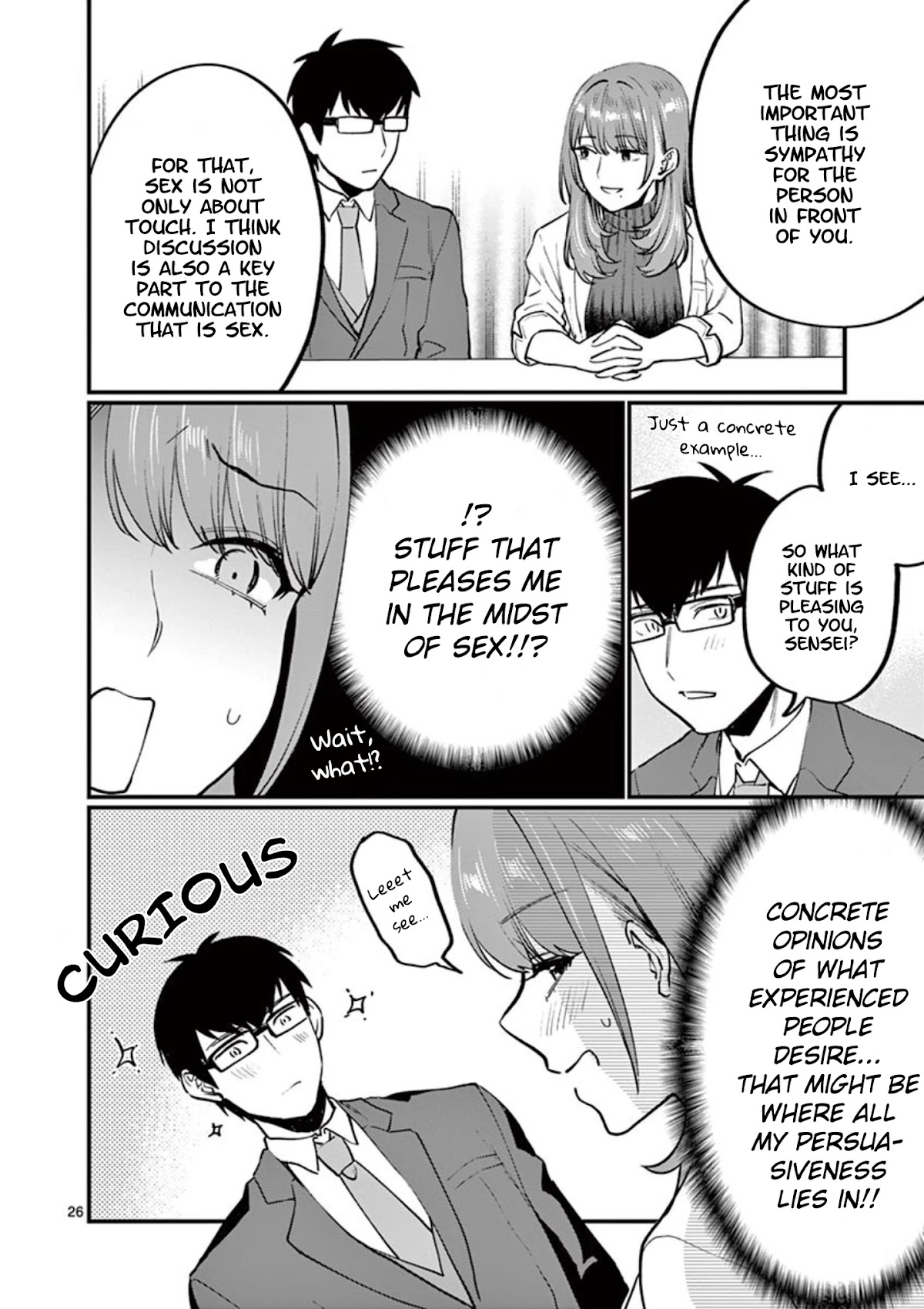 Sensei de ○○ shicha Ikemasen! Chapter 6 page 28 - Chapter 6: Sensei, how do I put on a condom?