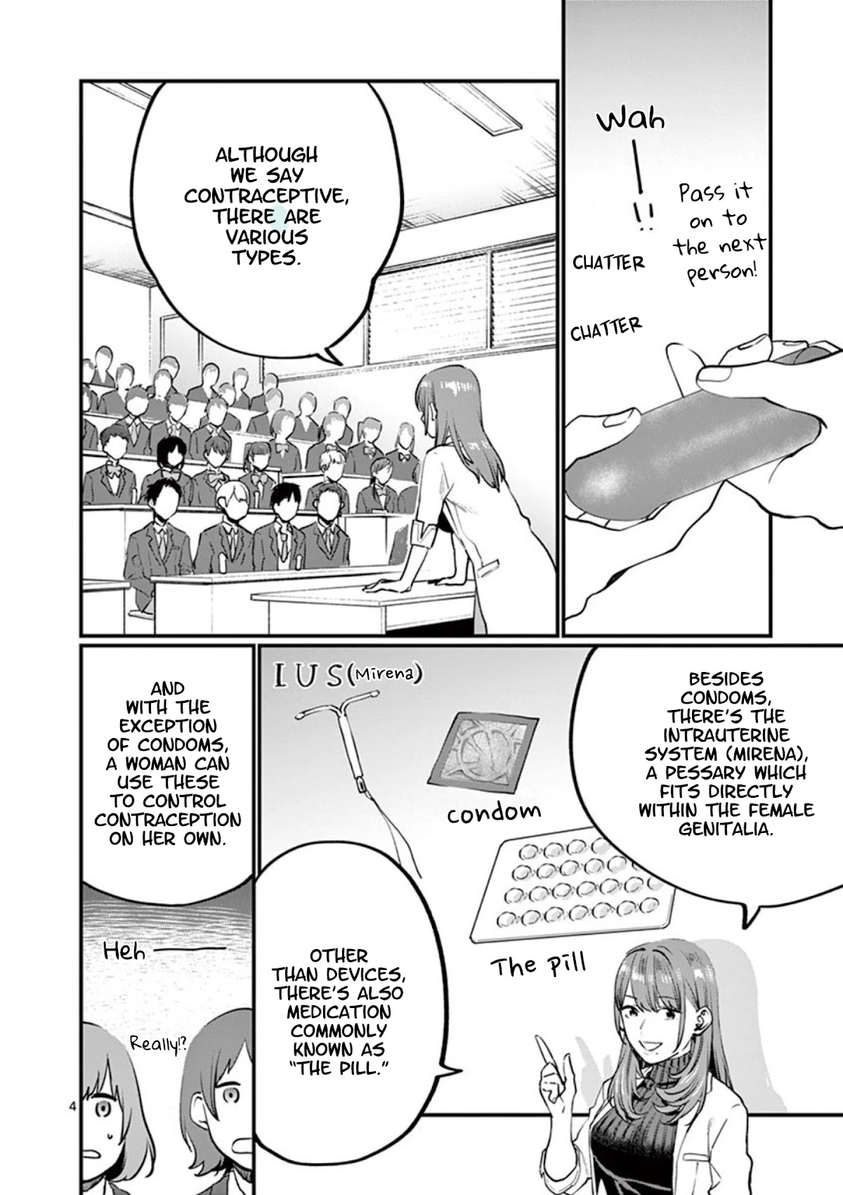 Sensei de ○○ shicha Ikemasen! Chapter 6 page 6 - Chapter 6: Sensei, how do I put on a condom?