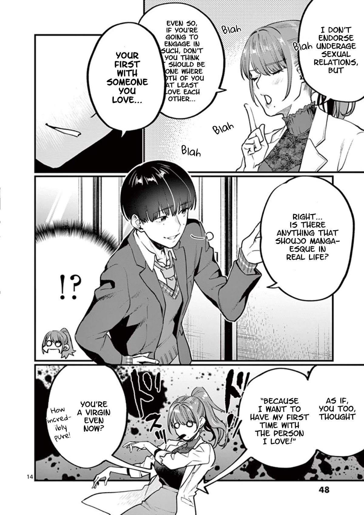 Sensei de ○○ shicha Ikemasen! Chapter 7 page 14 - Chapter 7: Sensei, are you perhaps a virgin?