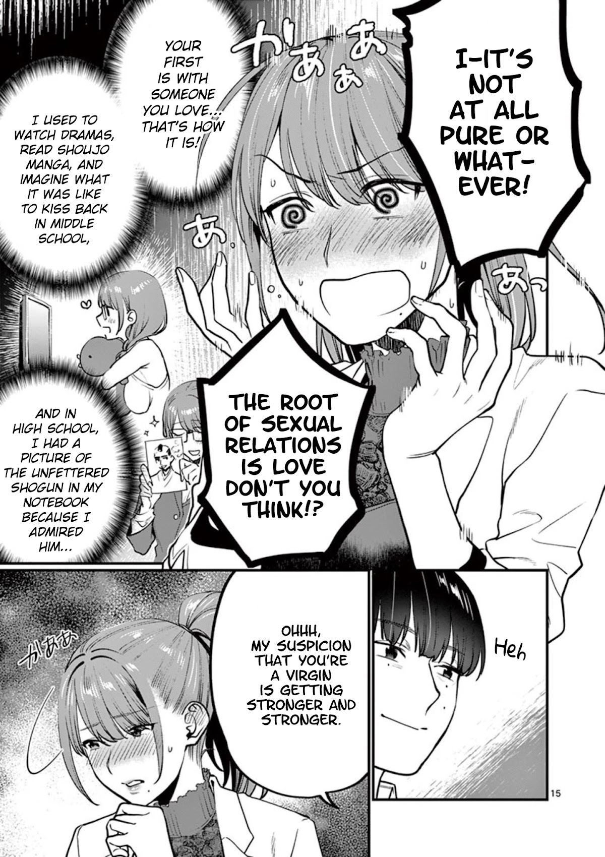 Sensei de ○○ shicha Ikemasen! Chapter 7 page 15 - Chapter 7: Sensei, are you perhaps a virgin?