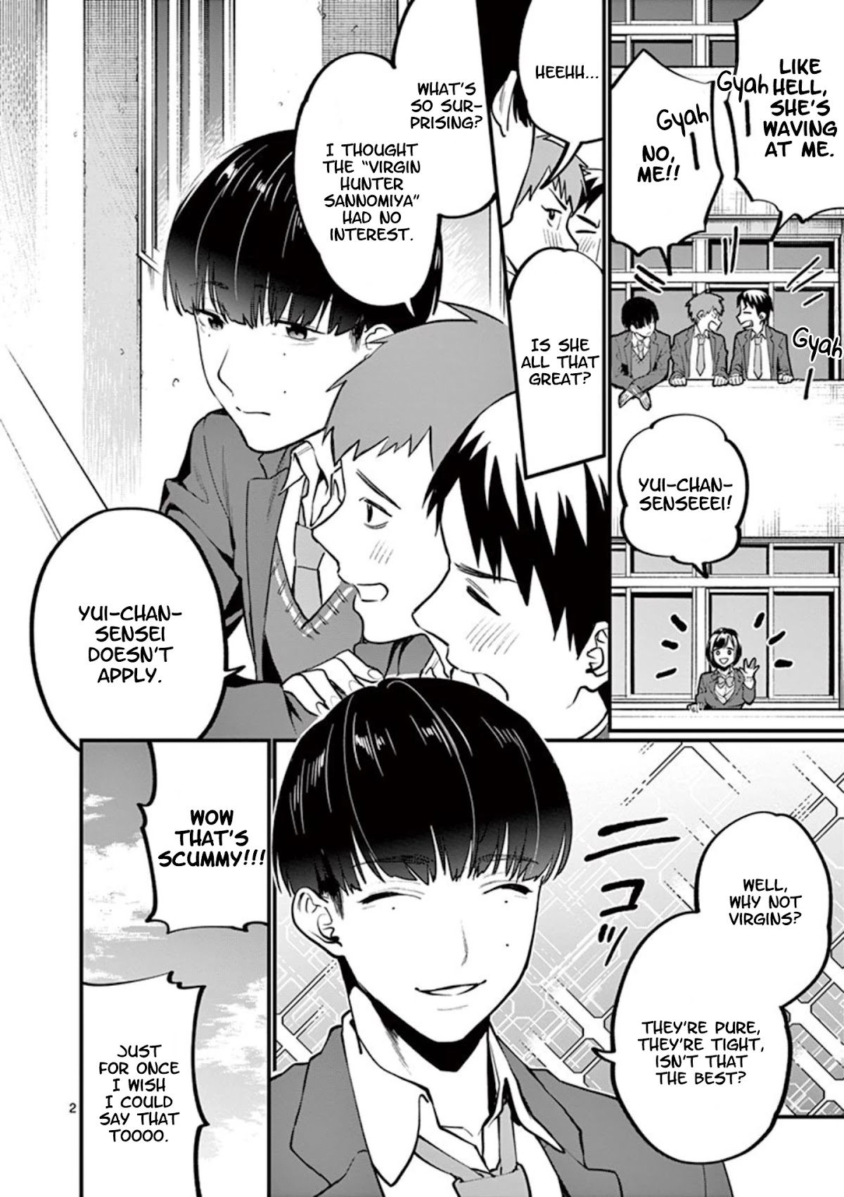 Sensei de ○○ shicha Ikemasen! Chapter 7 page 2 - Chapter 7: Sensei, are you perhaps a virgin?