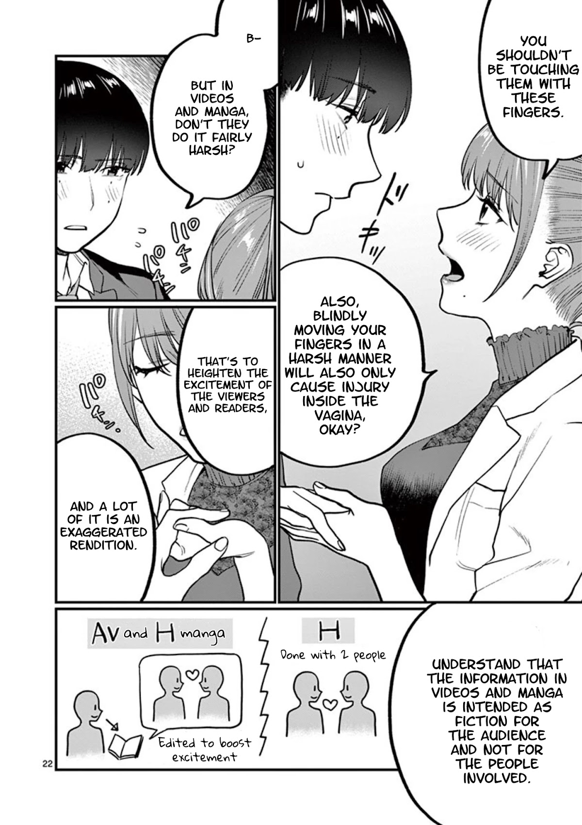 Sensei de ○○ shicha Ikemasen! Chapter 7 page 22 - Chapter 7: Sensei, are you perhaps a virgin?