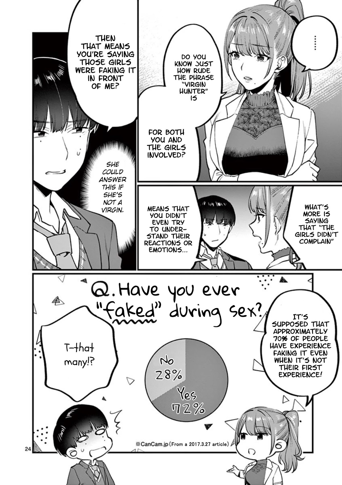 Sensei de ○○ shicha Ikemasen! Chapter 7 page 24 - Chapter 7: Sensei, are you perhaps a virgin?
