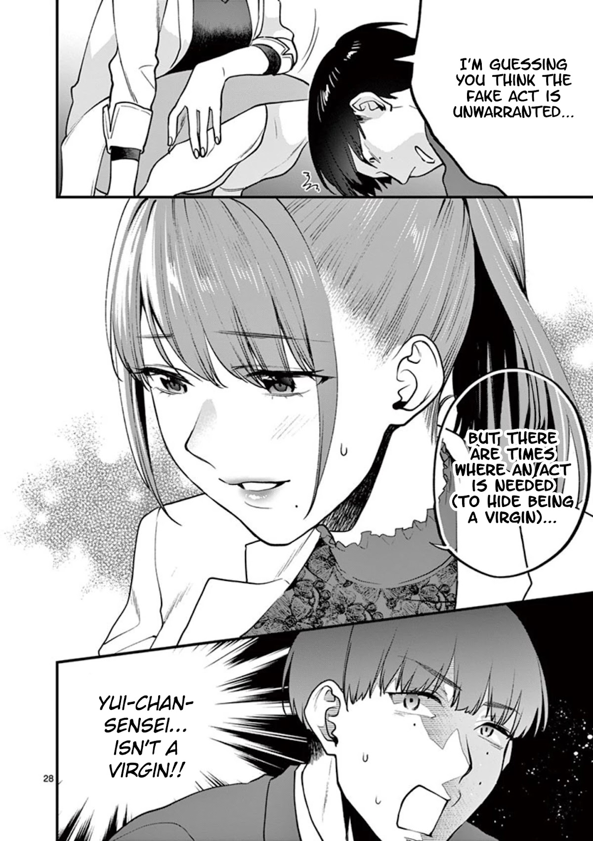 Sensei de ○○ shicha Ikemasen! Chapter 7 page 28 - Chapter 7: Sensei, are you perhaps a virgin?
