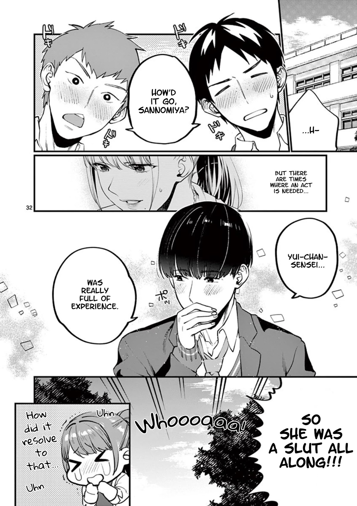 Sensei de ○○ shicha Ikemasen! Chapter 7 page 32 - Chapter 7: Sensei, are you perhaps a virgin?