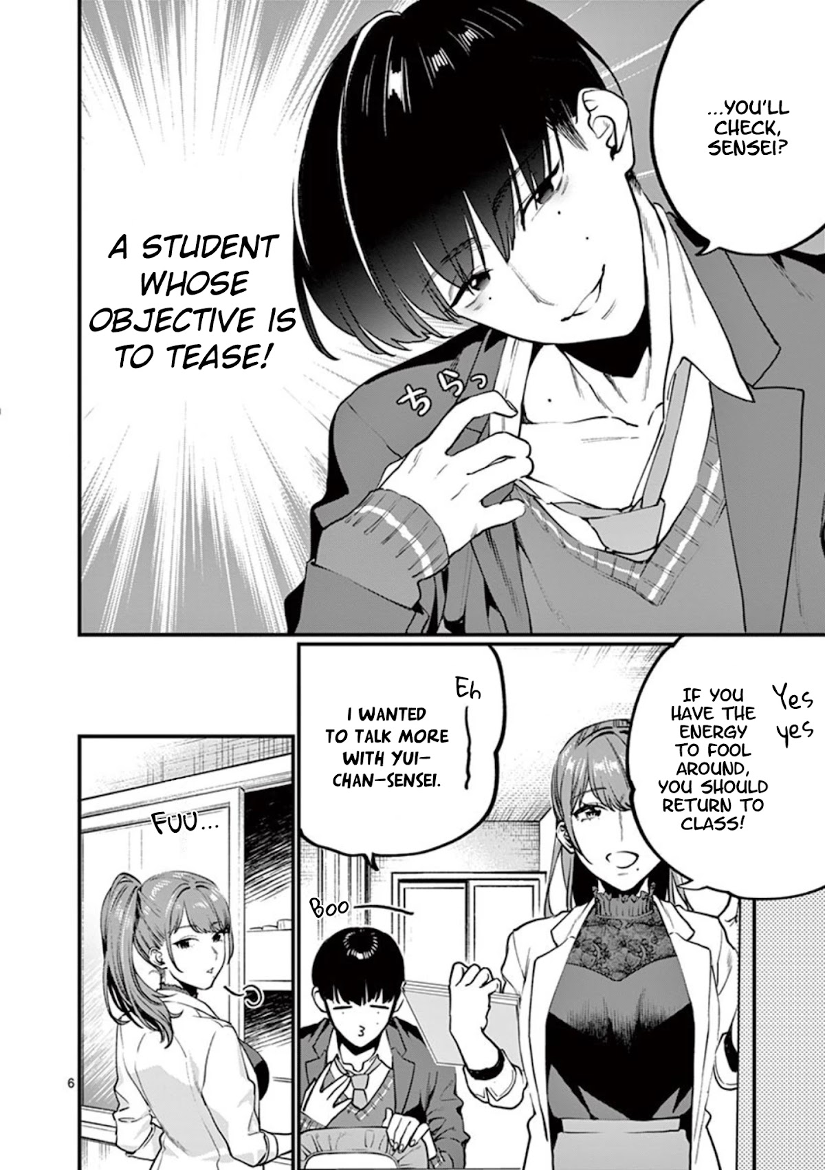 Sensei de ○○ shicha Ikemasen! Chapter 7 page 6 - Chapter 7: Sensei, are you perhaps a virgin?