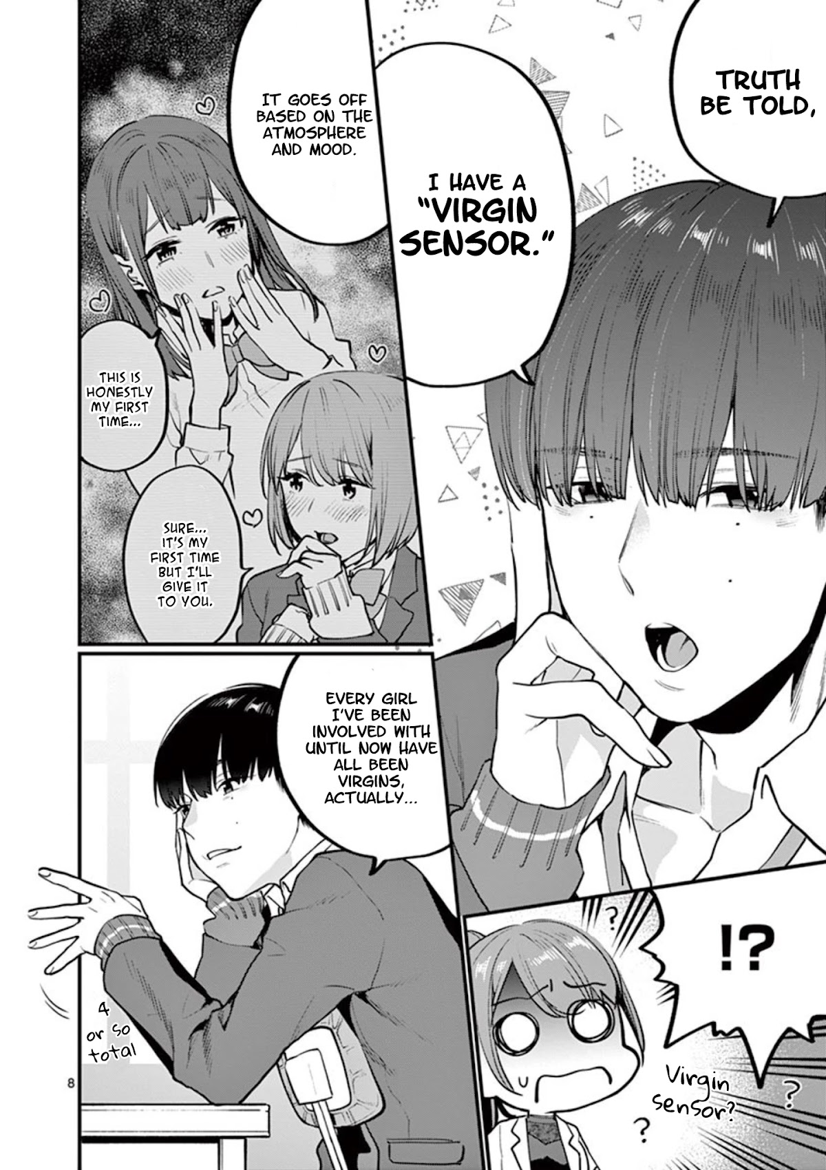 Sensei de ○○ shicha Ikemasen! Chapter 7 page 8 - Chapter 7: Sensei, are you perhaps a virgin?
