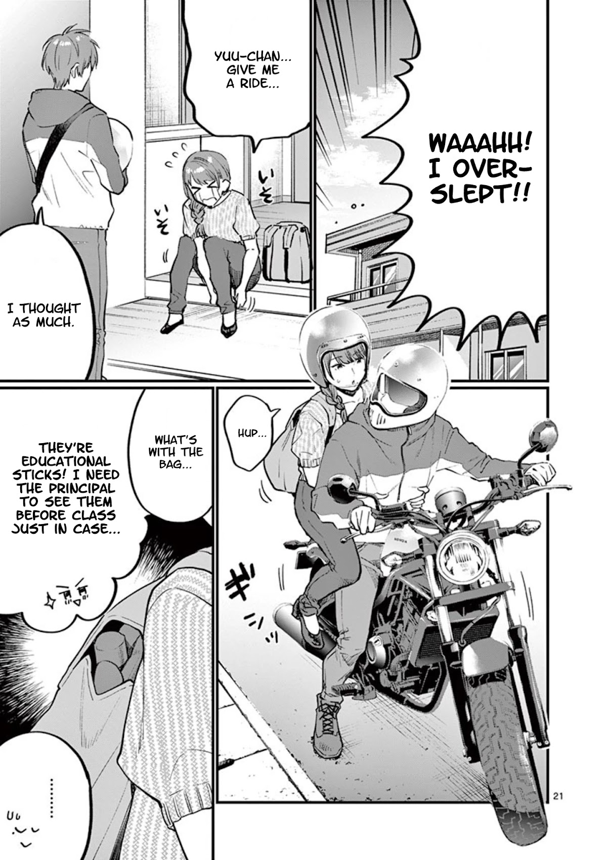 Sensei de ○○ shicha Ikemasen! Chapter 8 page 21 - Chapter 8: Is my sister being a nuisance?