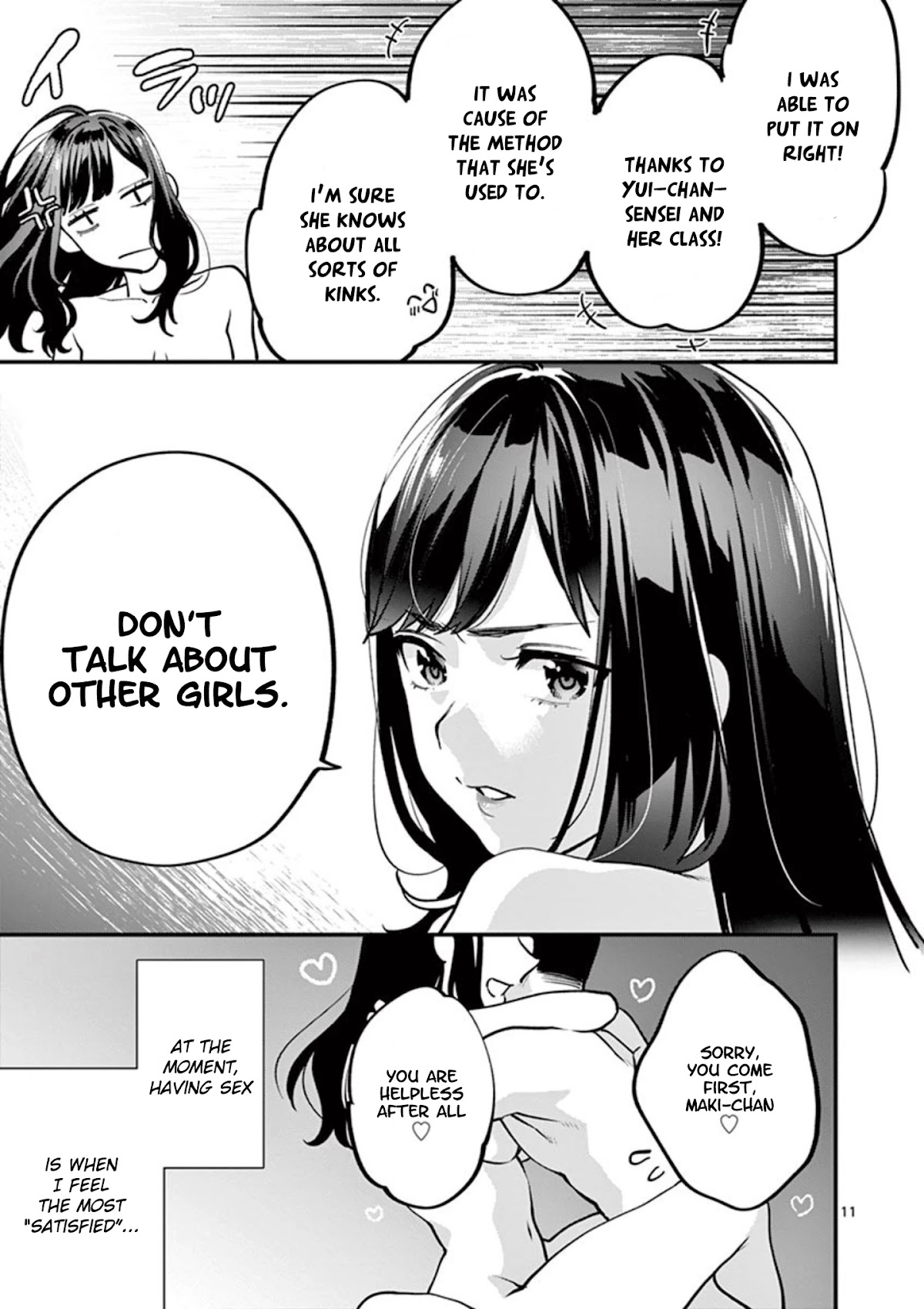 Sensei de ○○ shicha Ikemasen! Chapter 9 page 11 - Chapter 9: Sensei, what's so bad about doing it with different guys?