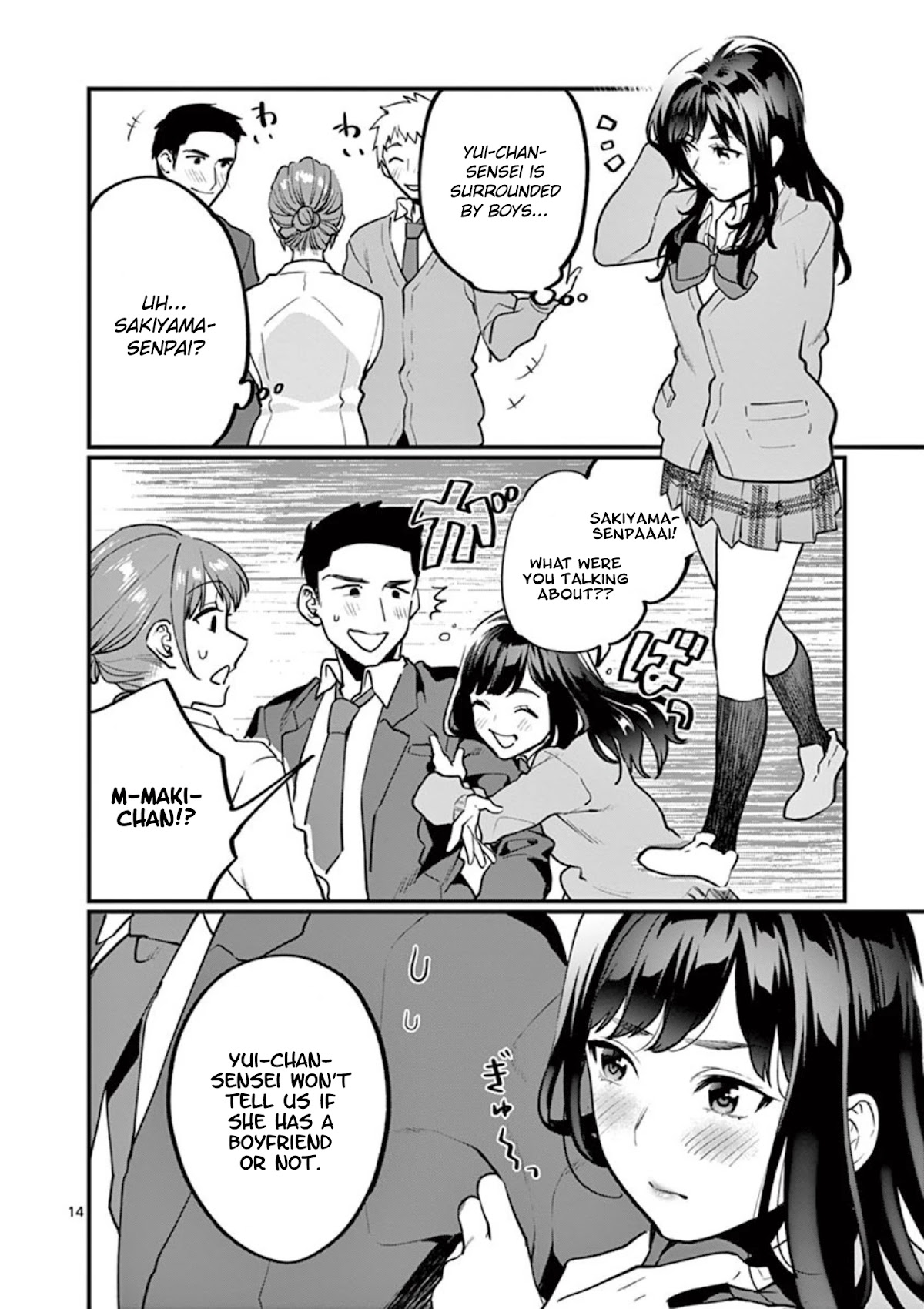 Sensei de ○○ shicha Ikemasen! Chapter 9 page 14 - Chapter 9: Sensei, what's so bad about doing it with different guys?