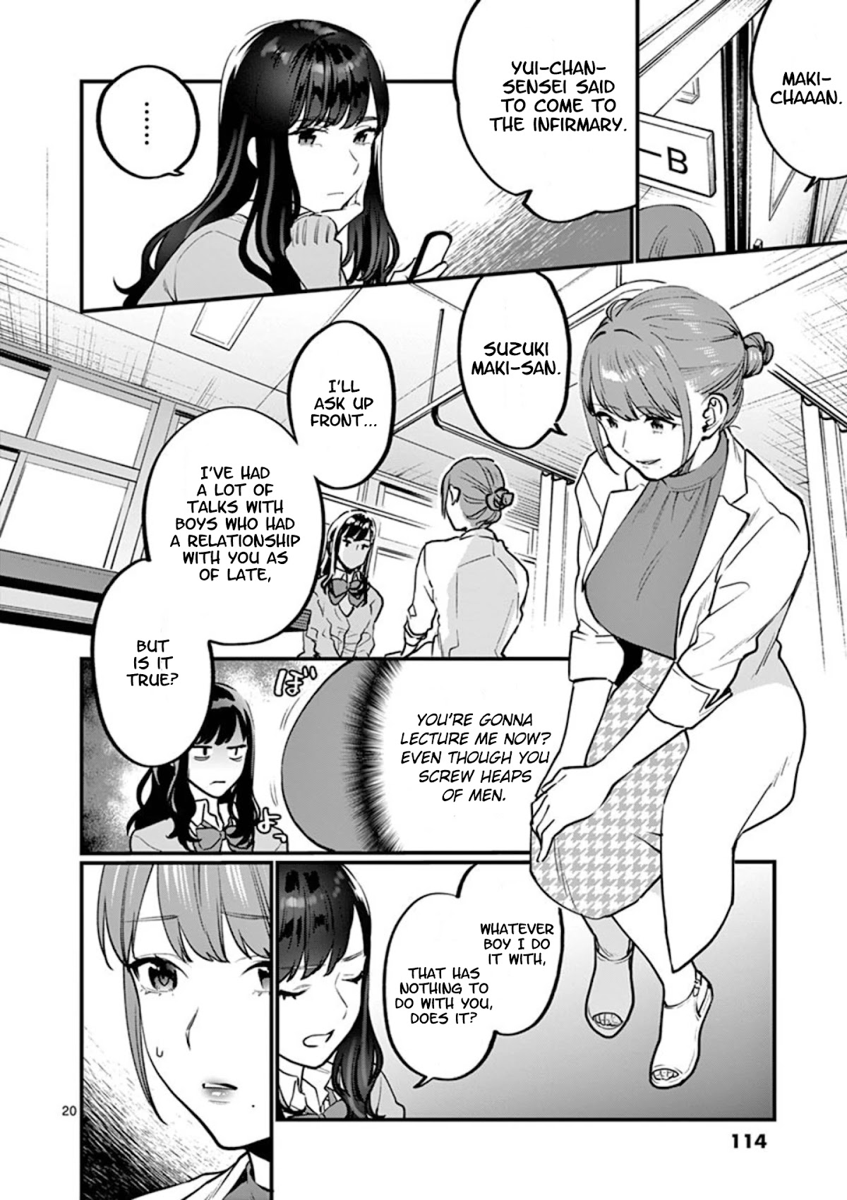 Sensei de ○○ shicha Ikemasen! Chapter 9 page 20 - Chapter 9: Sensei, what's so bad about doing it with different guys?