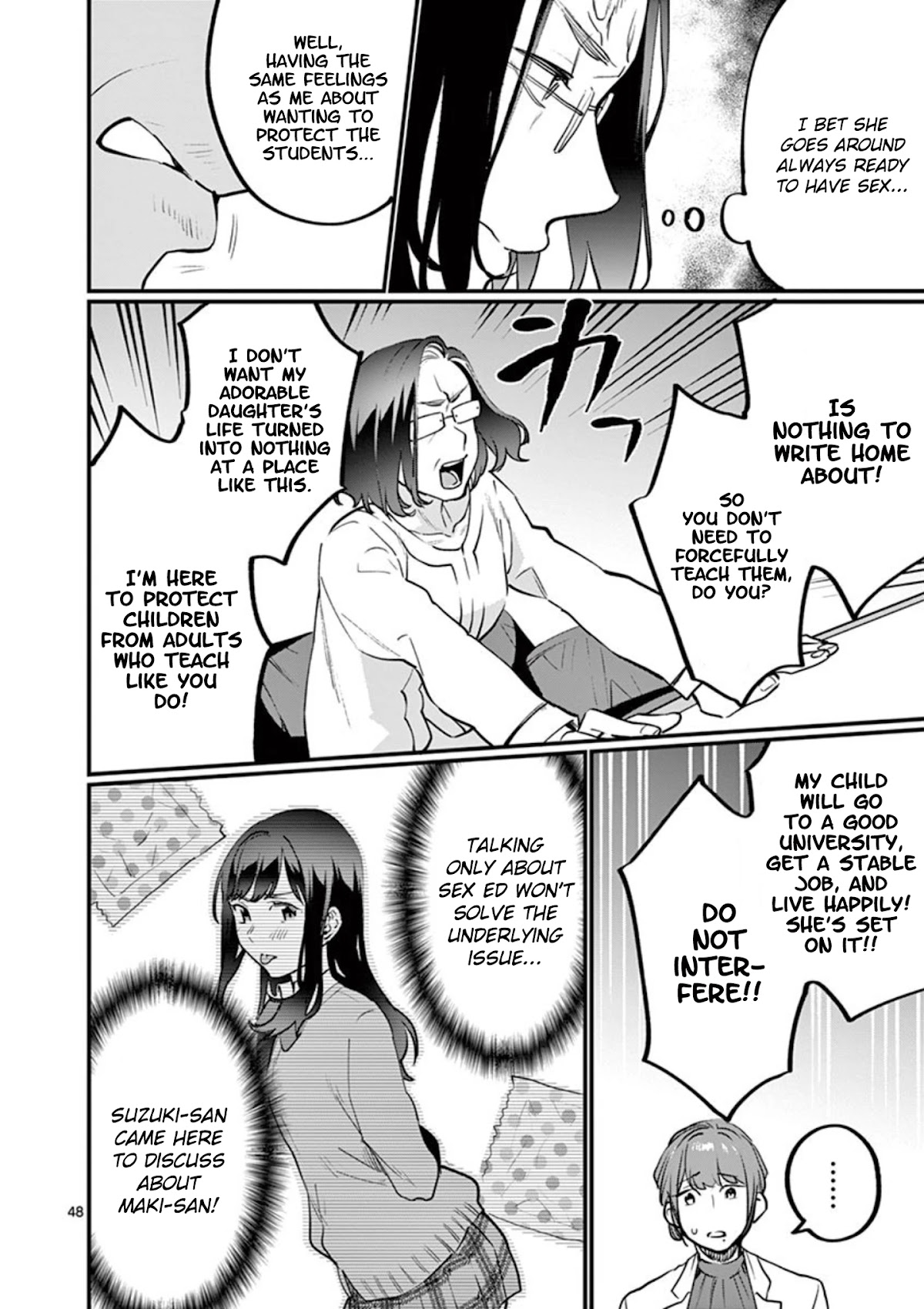 Sensei de ○○ shicha Ikemasen! Chapter 9 page 49 - Chapter 9: Sensei, what's so bad about doing it with different guys?