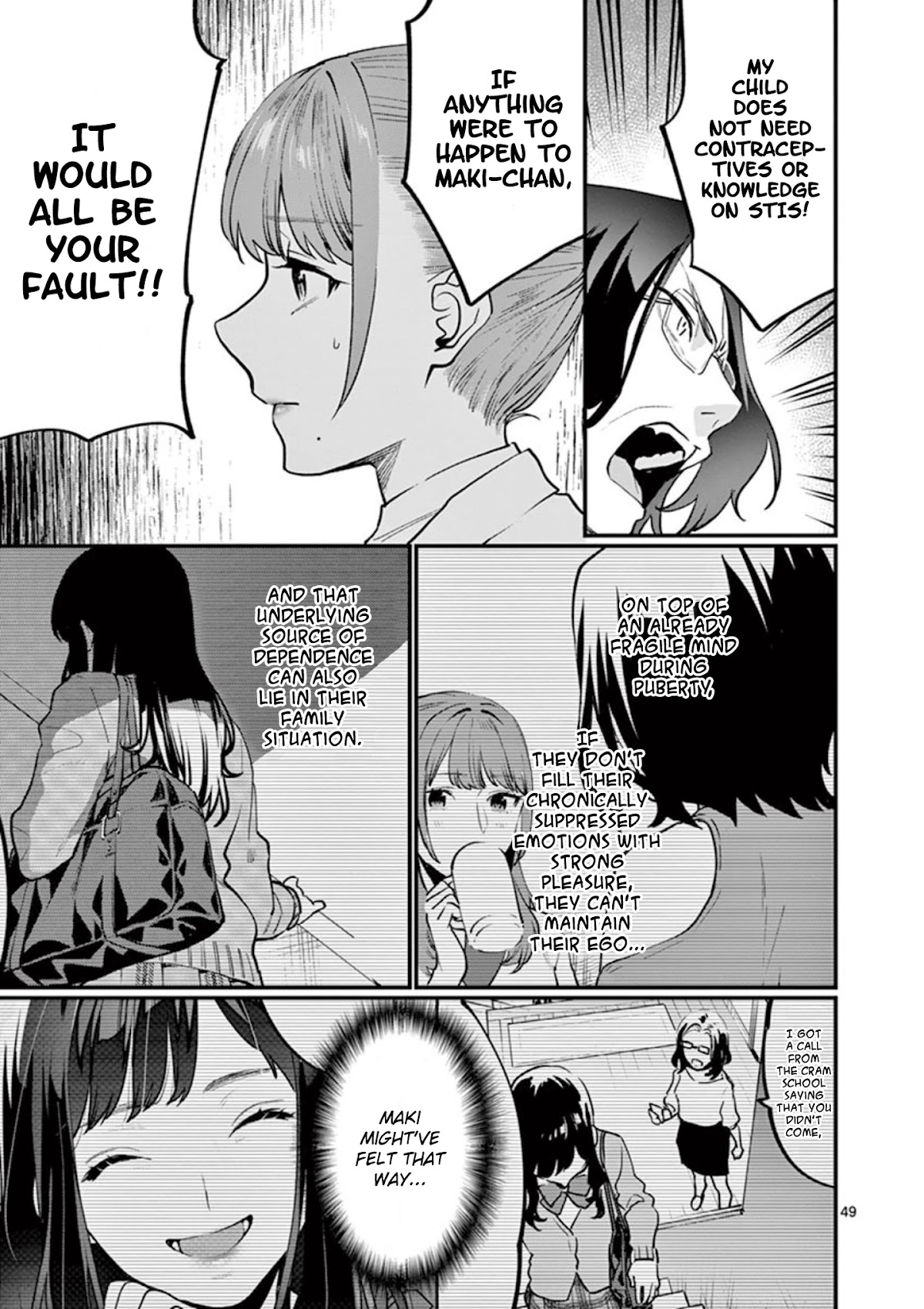 Sensei de ○○ shicha Ikemasen! Chapter 9 page 50 - Chapter 9: Sensei, what's so bad about doing it with different guys?