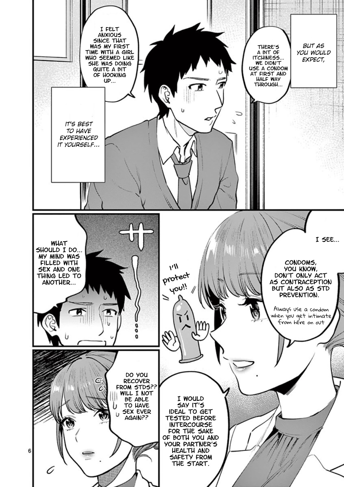 Sensei de ○○ shicha Ikemasen! Chapter 9 page 6 - Chapter 9: Sensei, what's so bad about doing it with different guys?