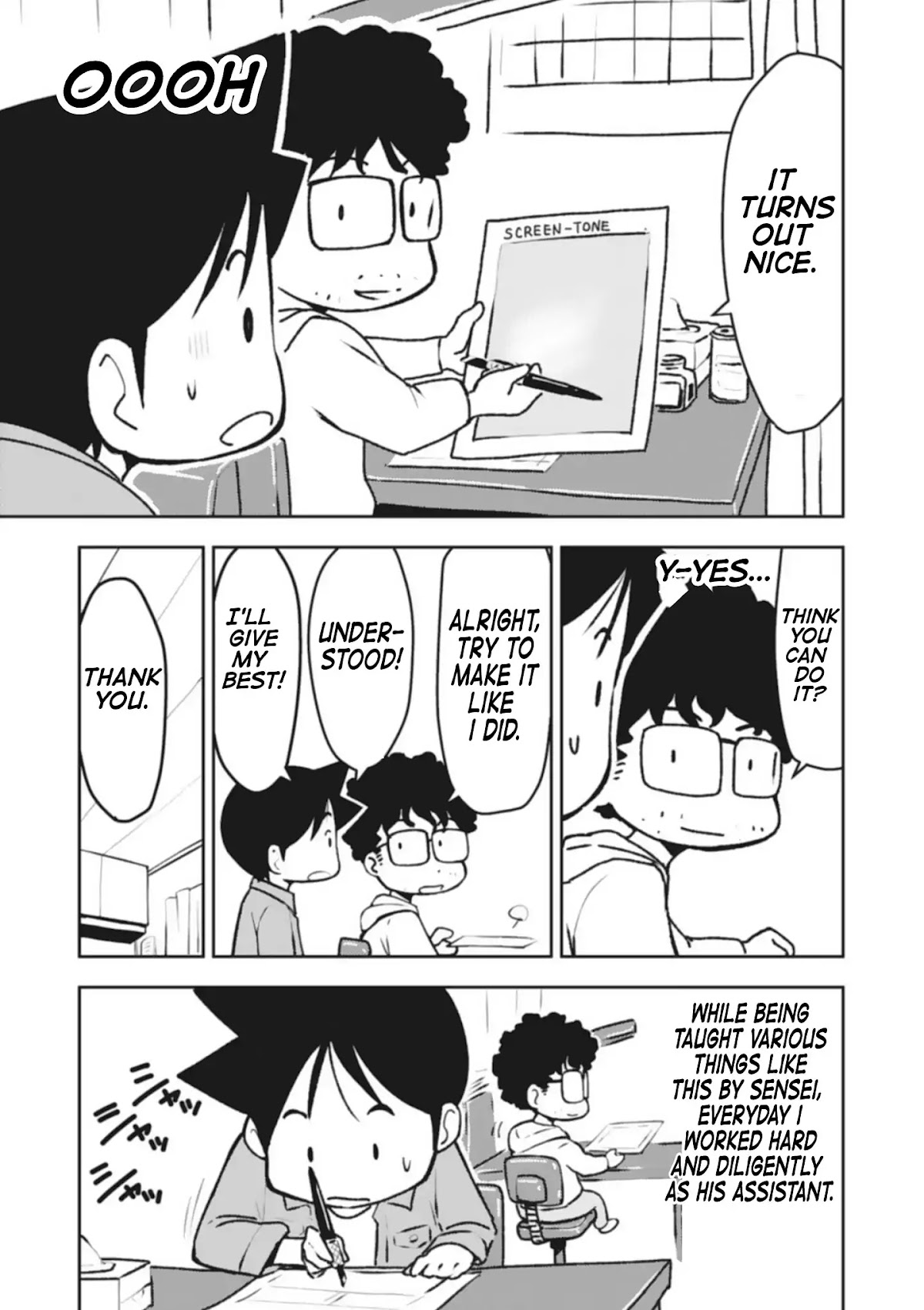 Sensei Hakusho Chapter 1 page 14 - Chapter 1: Togashi-sensei's Workplace