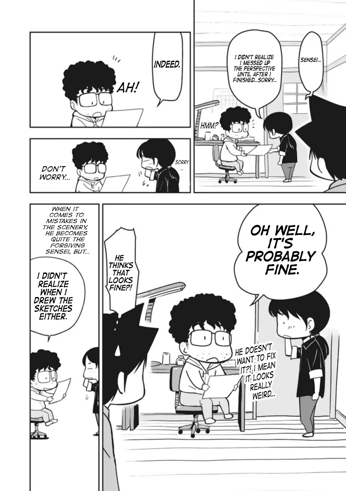Sensei Hakusho Chapter 1 page 17 - Chapter 1: Togashi-sensei's Workplace