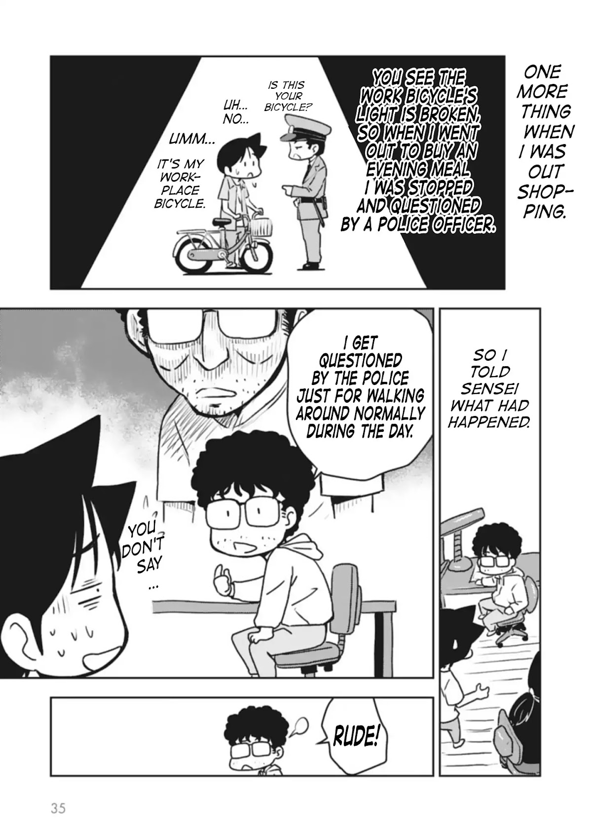 Sensei Hakusho Chapter 1 page 24 - Chapter 1: Togashi-sensei's Workplace