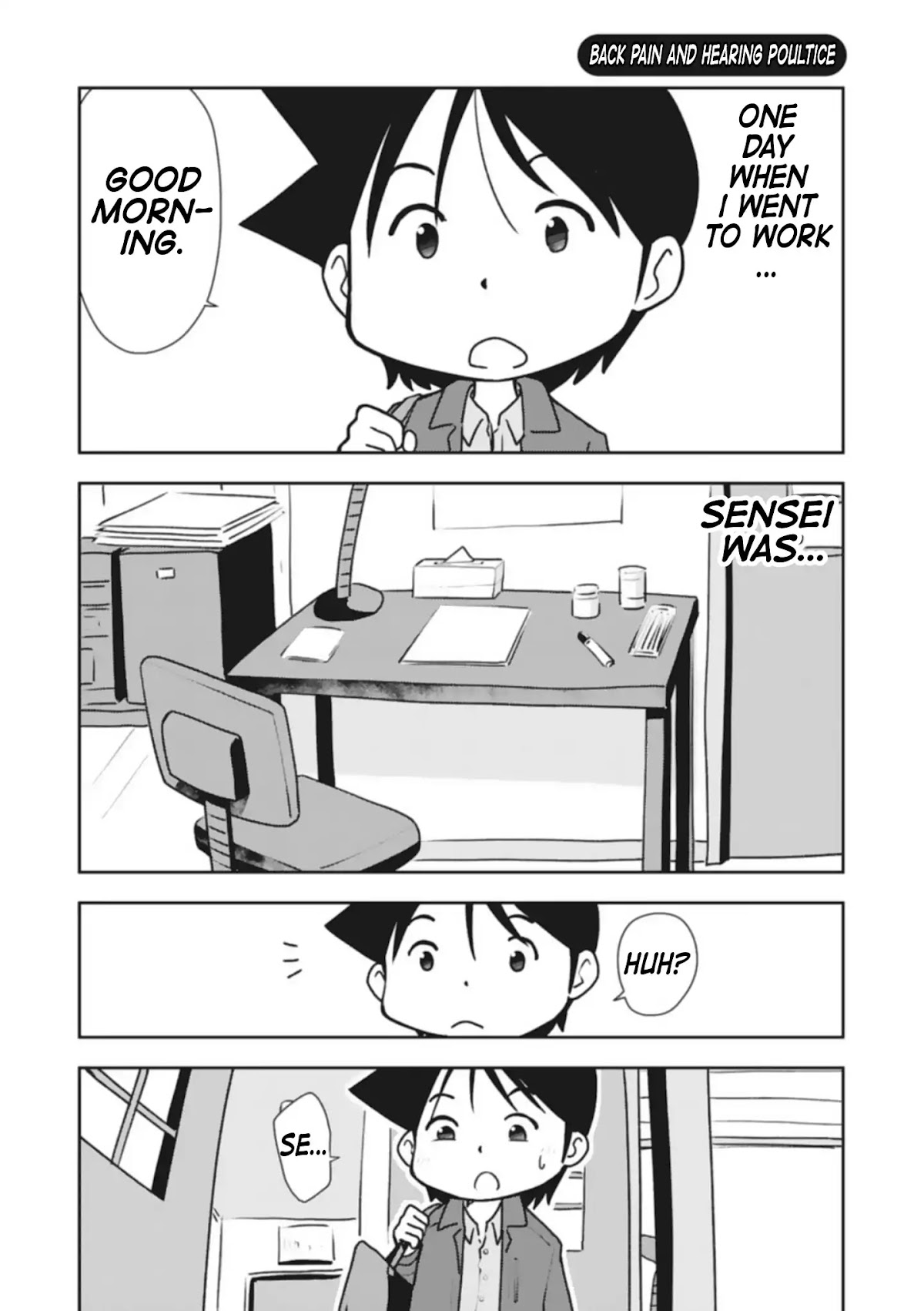 Sensei Hakusho Chapter 1 page 26 - Chapter 1: Togashi-sensei's Workplace