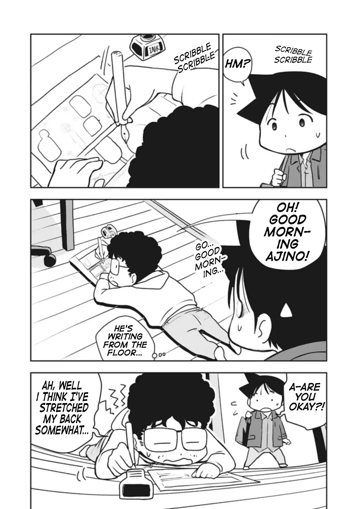 Sensei Hakusho Chapter 1 page 28 - Chapter 1: Togashi-sensei's Workplace