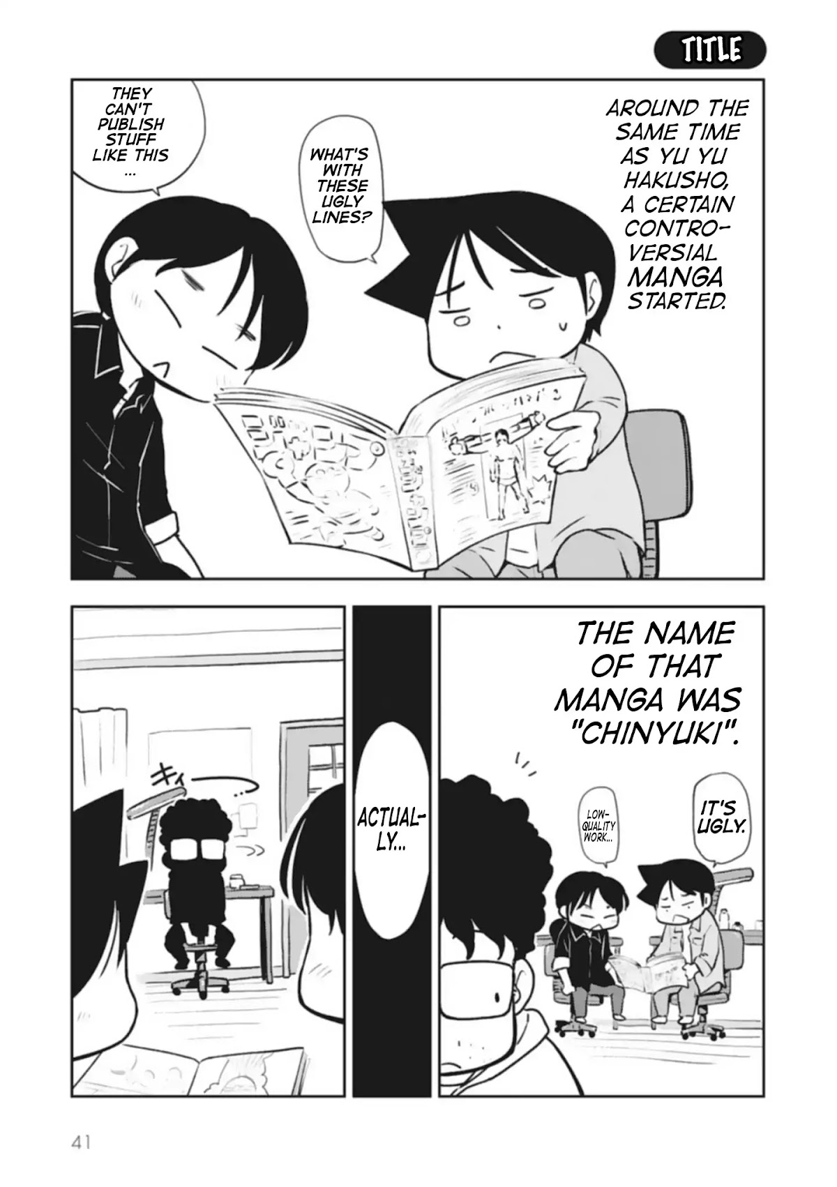 Sensei Hakusho Chapter 1 page 30 - Chapter 1: Togashi-sensei's Workplace