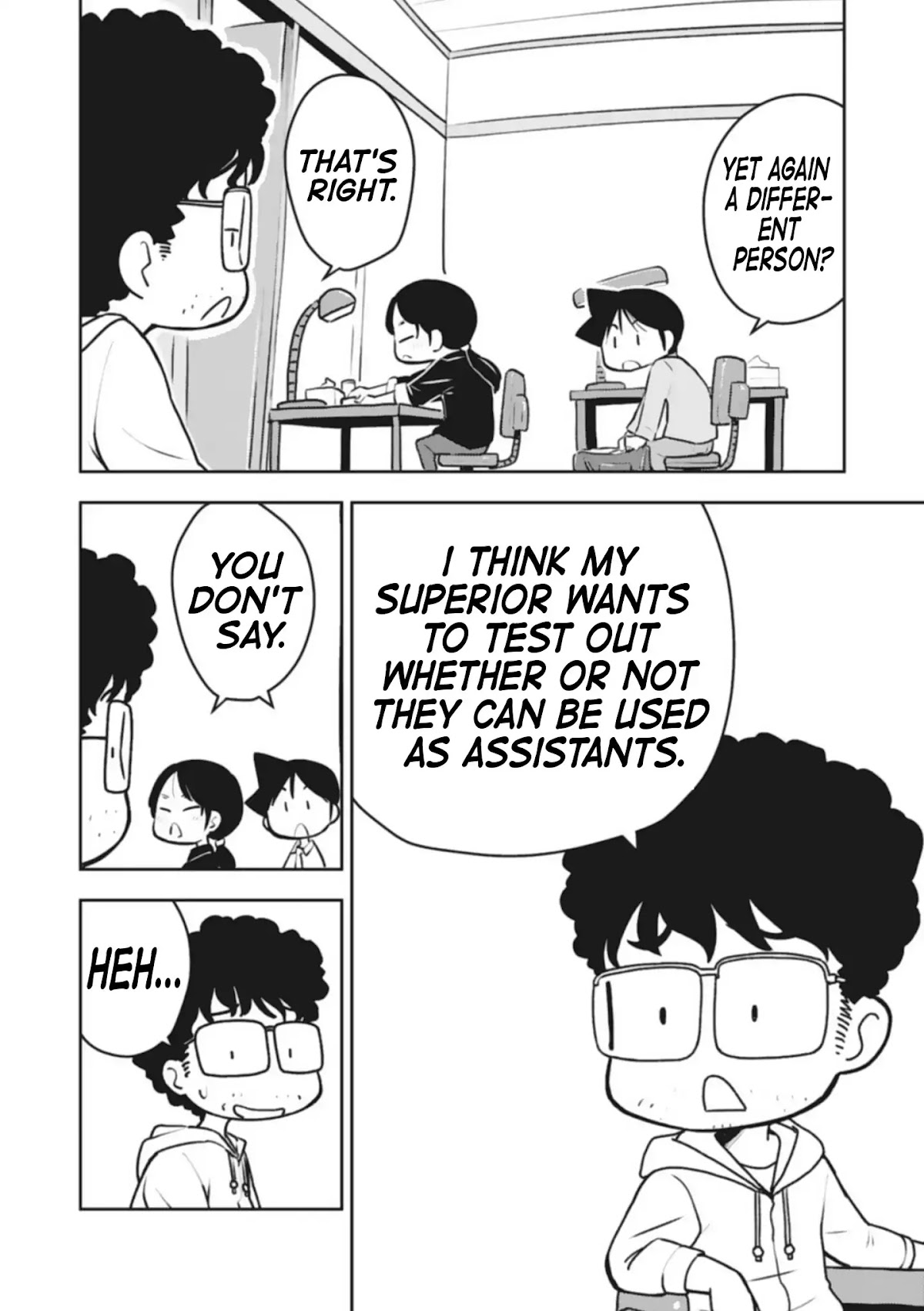 Sensei Hakusho Chapter 1 page 35 - Chapter 1: Togashi-sensei's Workplace