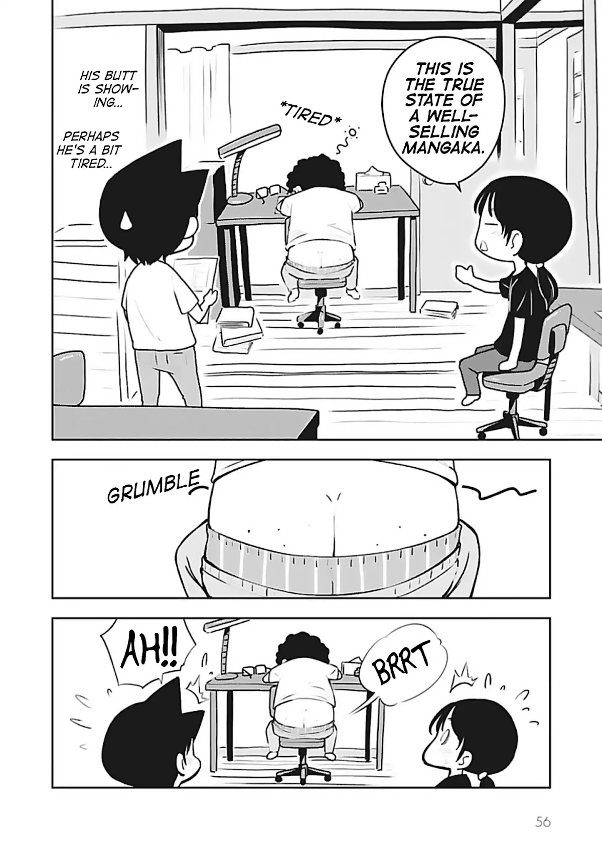 Sensei Hakusho Chapter 1 page 45 - Chapter 1: Togashi-sensei's Workplace