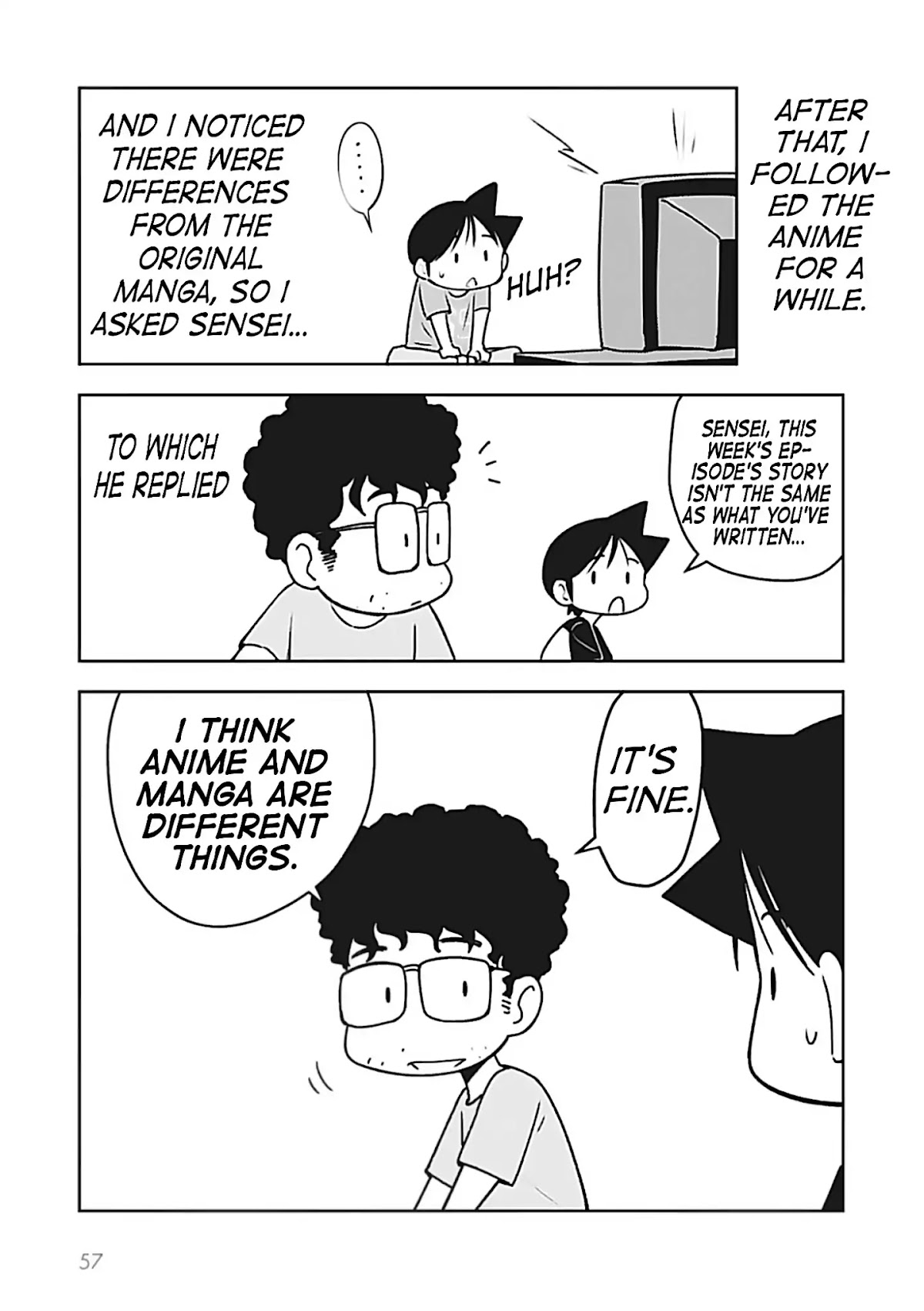 Sensei Hakusho Chapter 1 page 46 - Chapter 1: Togashi-sensei's Workplace