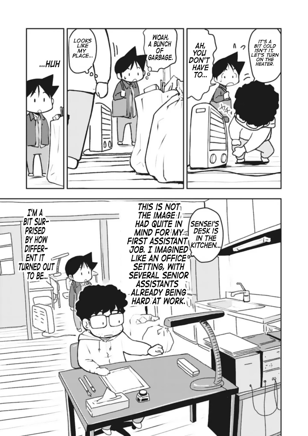 Sensei Hakusho Chapter 1 page 8 - Chapter 1: Togashi-sensei's Workplace